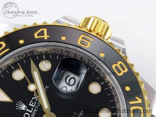 QuickDry GMT-Master II 126713 GRNR ARF 1:1 Best Edition on Black Dial SS YG Bracelet Super Clone SH3285 CHS (Gain Weight) 1318