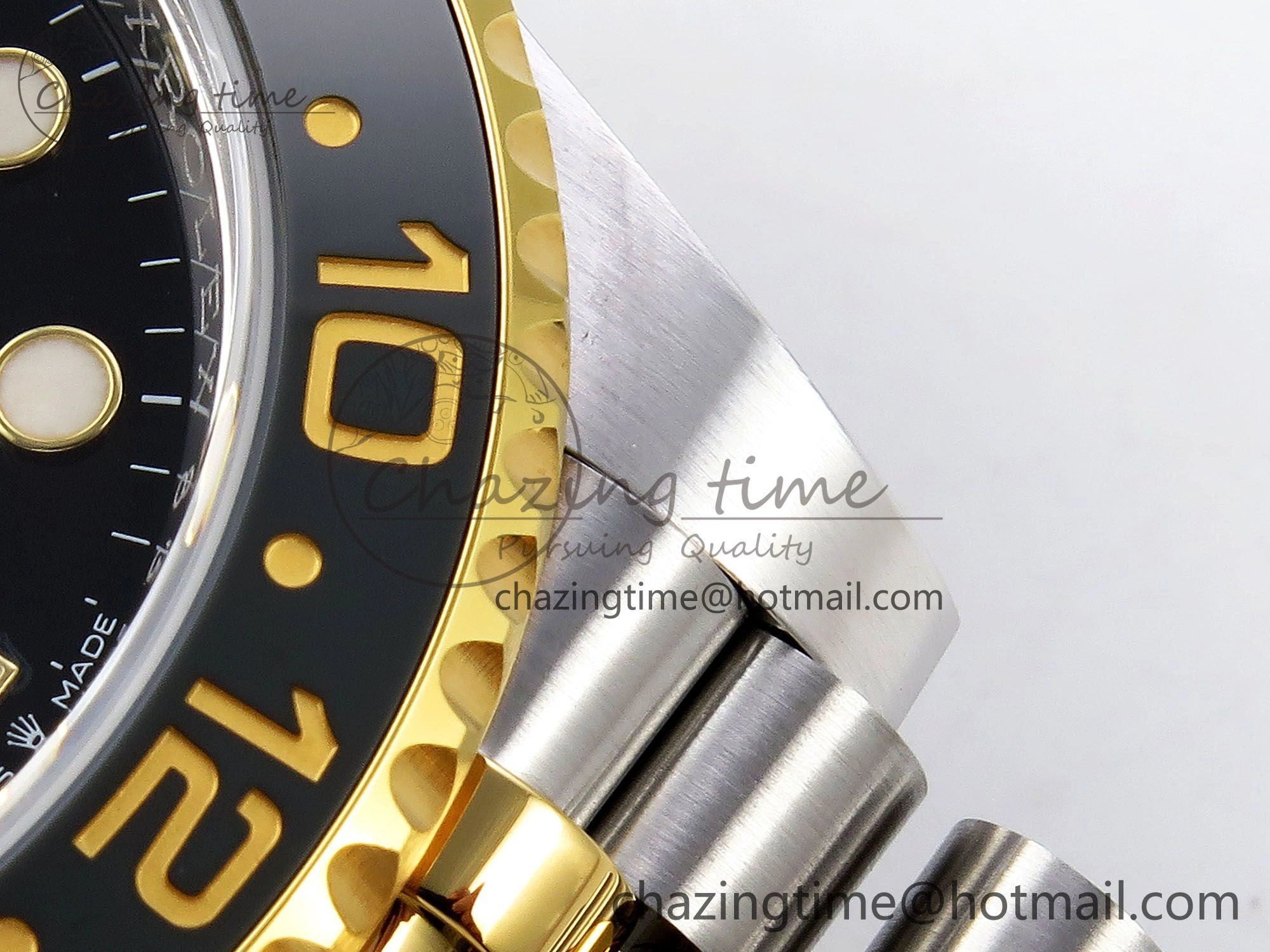 QuickDry GMT-Master II 126713 GRNR ARF 1:1 Best Edition on Black Dial SS YG Bracelet Super Clone SH3285 CHS (Gain Weight) 1318