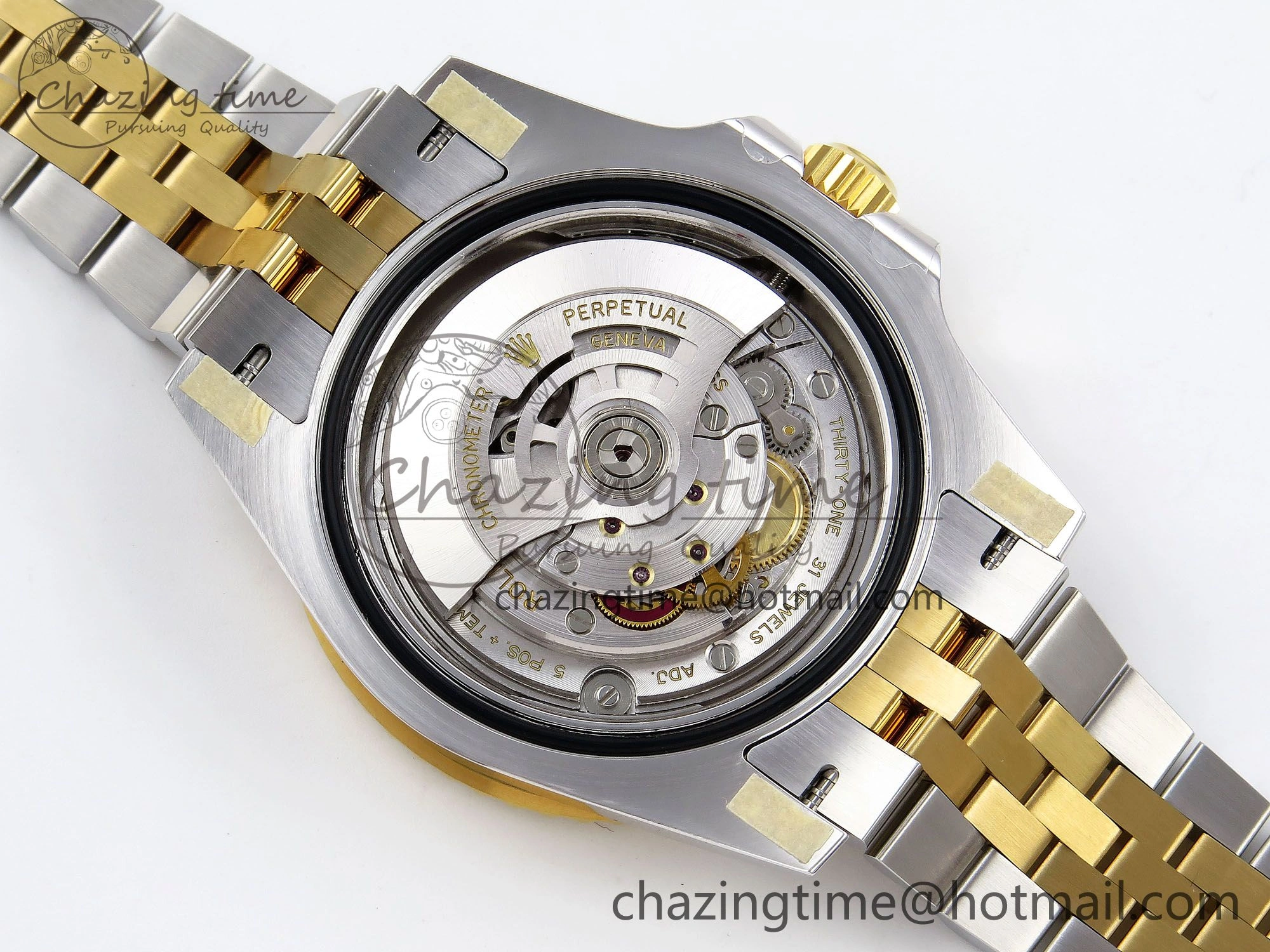 QuickDry GMT-Master II 126713 GRNR ARF 1:1 Best Edition on Black Dial SS YG Bracelet Super Clone SH3285 CHS (Gain Weight) 1318