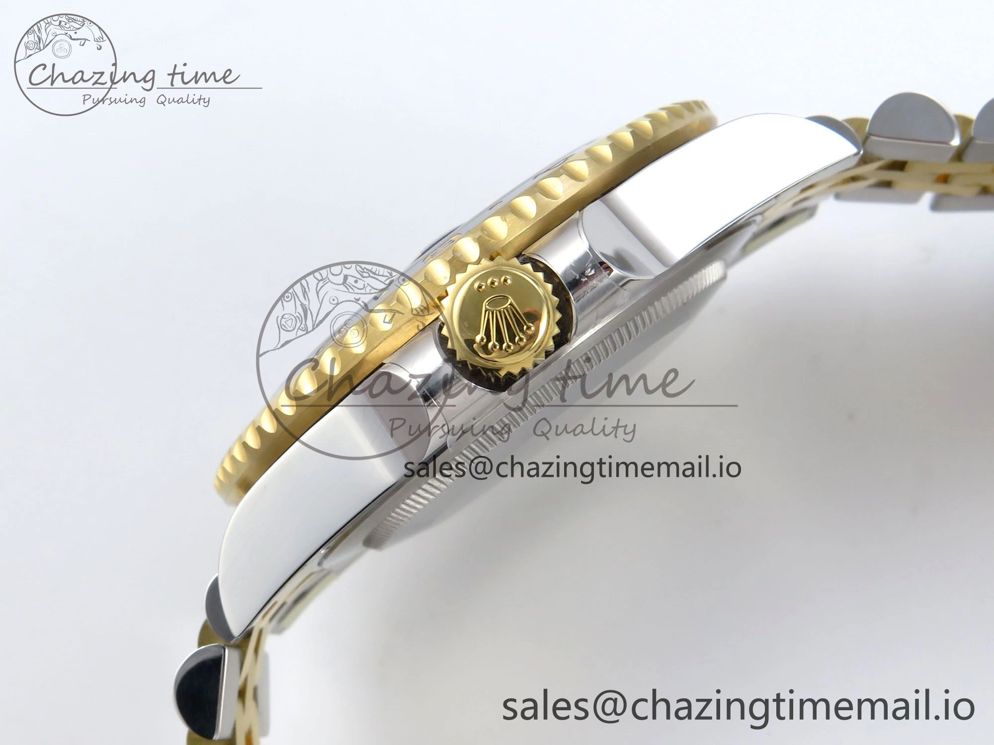 GMT-Master II 126713 GRNR Black Gray Ceramic 904L Steel EWE 1:1 Best Edition on Jubilee Strap EWE3285 V Supportive 830