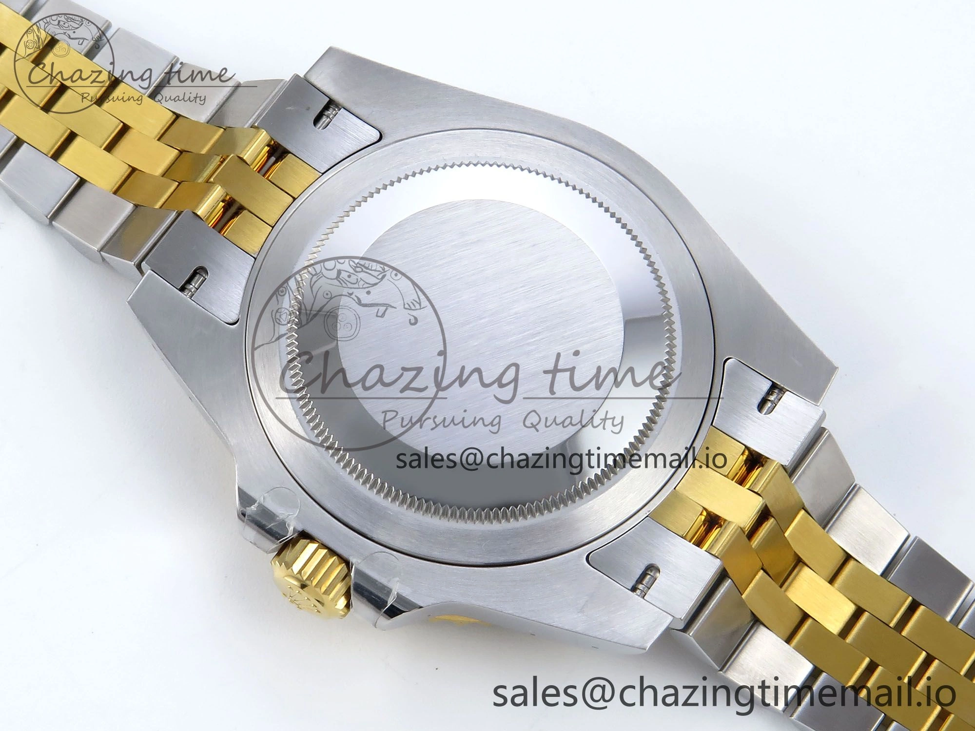 GMT-Master II 126713 GRNR Black Gray Ceramic 904L Steel EWE 1:1 Best Edition on Jubilee Strap EWE3285 V Supportive 830