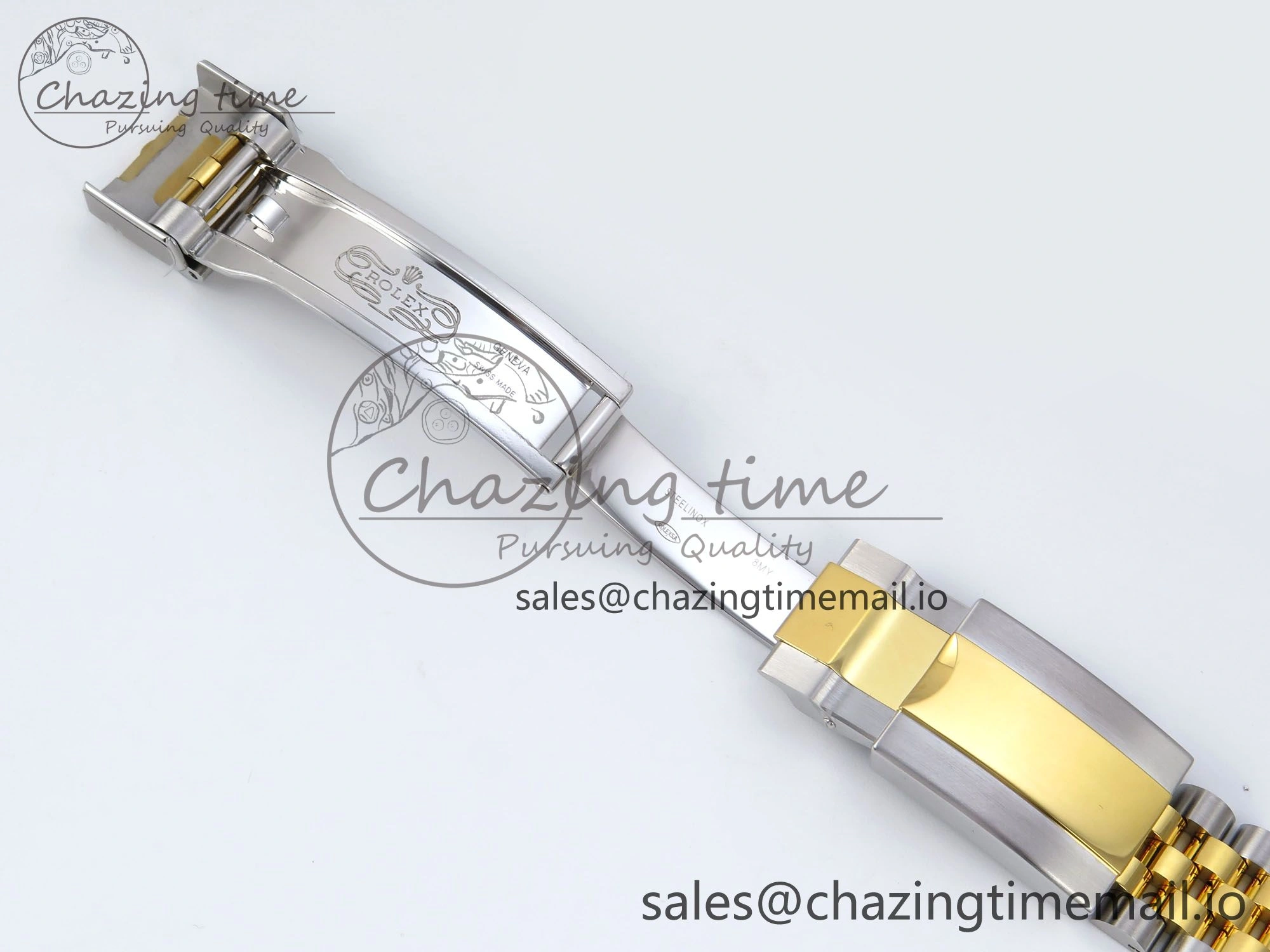 GMT-Master II 126713 GRNR Black Gray Ceramic 904L Steel EWE 1:1 Best Edition on Jubilee Strap EWE3285 V Supportive 830