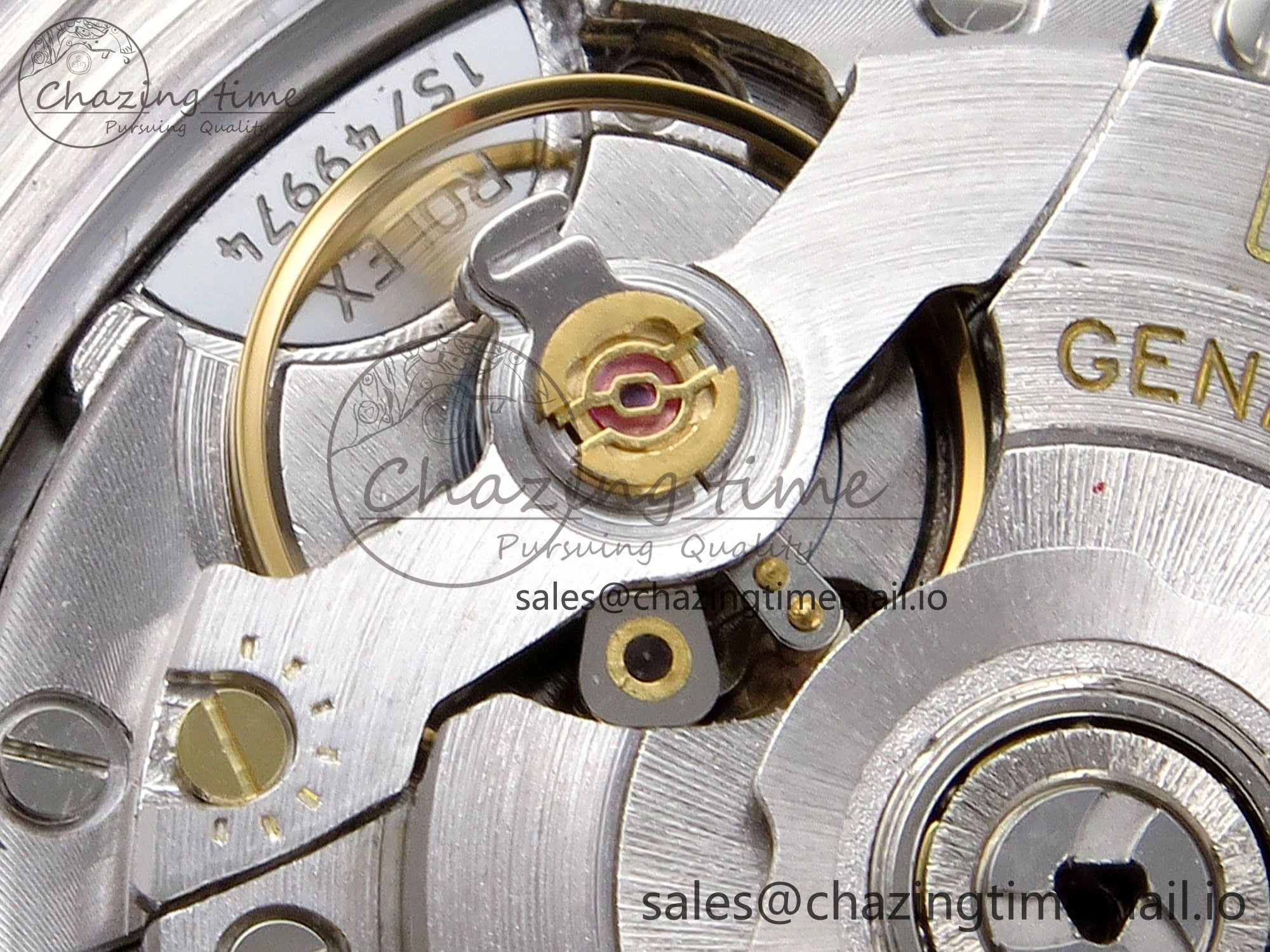 GMT-Master II 126715 CHNR 904L QF 1:1 Best Edition on SS RG Bracelet SH3285 V MultiPurpose 1210