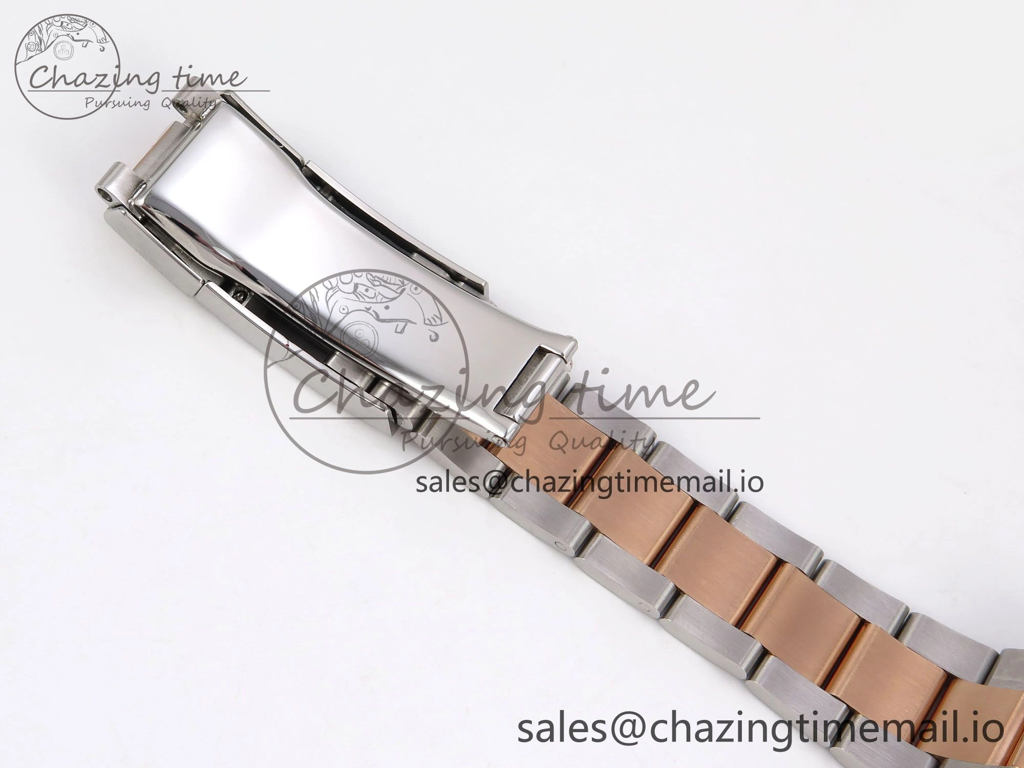 GMT-Master II 126715 CHNR 904L QF 1:1 Best Edition on SS RG Bracelet SH3285 V MultiPurpose 1210