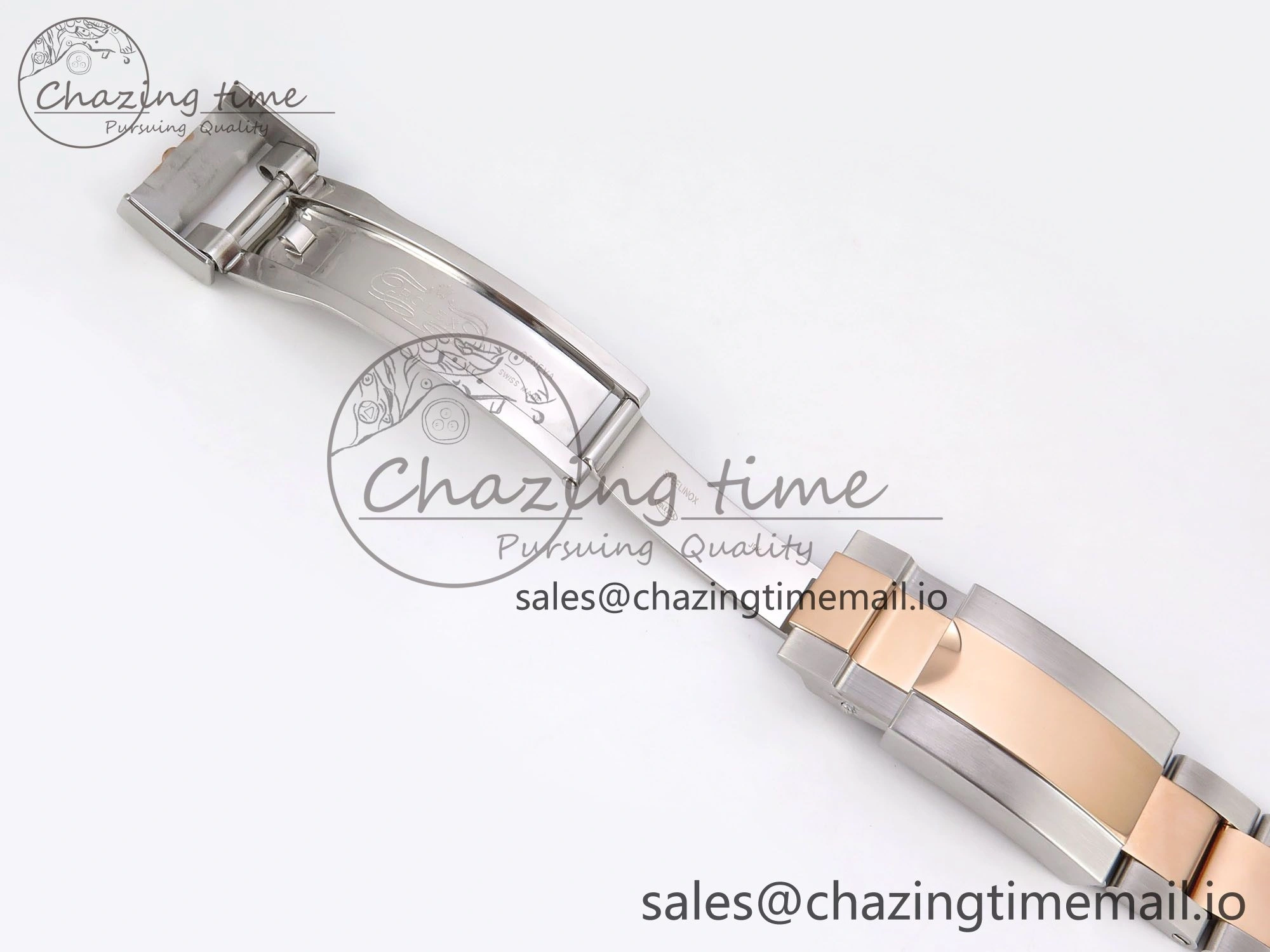GMT-Master II 126715 CHNR 904L QF 1:1 Best Edition on SS RG Bracelet SH3285 V MultiPurpose 1210