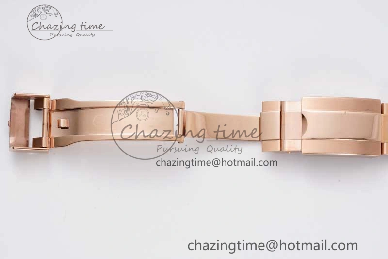 GMT Master II 126715 CHNR 904L SS APF 1:1 Best Edition on RG Bracelet VR3285 CHS Comfortable 2042