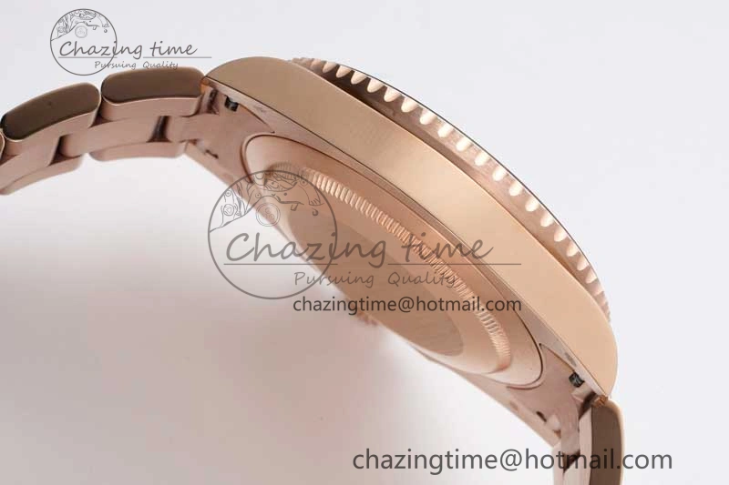 GMT Master II 126715 CHNR 904L SS APF 1:1 Best Edition on RG Bracelet VR3285 CHS Comfortable 2042