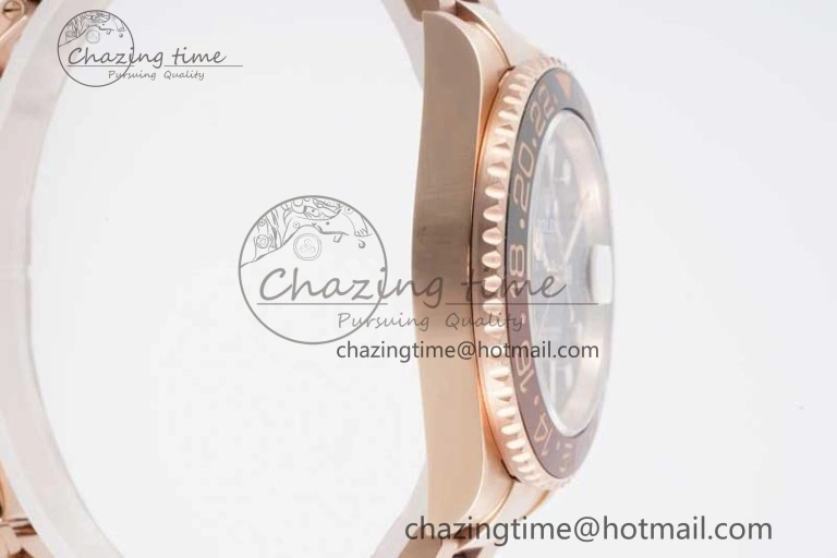 GMT Master II 126715 CHNR 904L SS APF 1:1 Best Edition on RG Bracelet VR3285 CHS Comfortable 2042