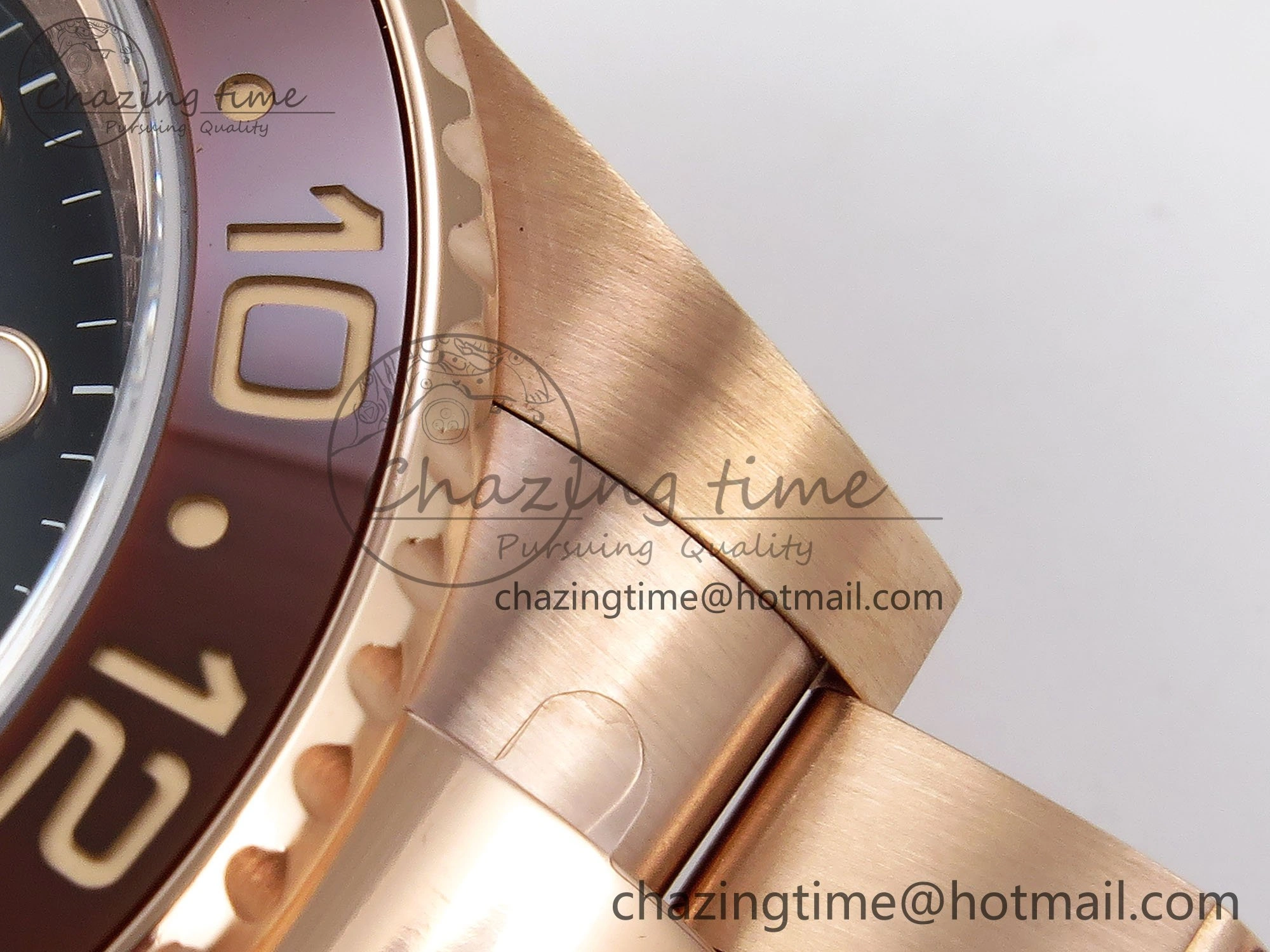 HighPerformance GMT-Master II 126715 CHNR ARF 1:1 Best Edition Black Dial on RG Bracelet VR3285 CHS 1660