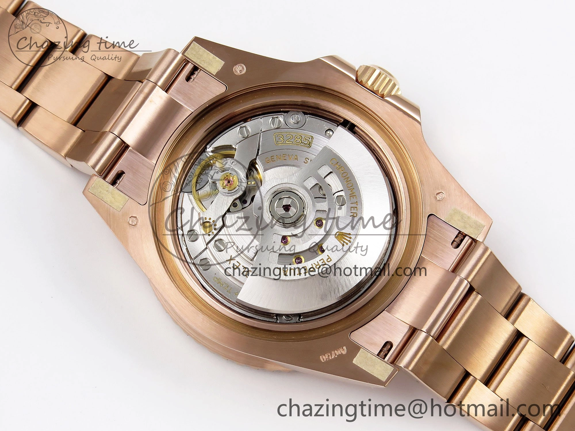 HighPerformance GMT-Master II 126715 CHNR ARF 1:1 Best Edition Black Dial on RG Bracelet VR3285 CHS 1660