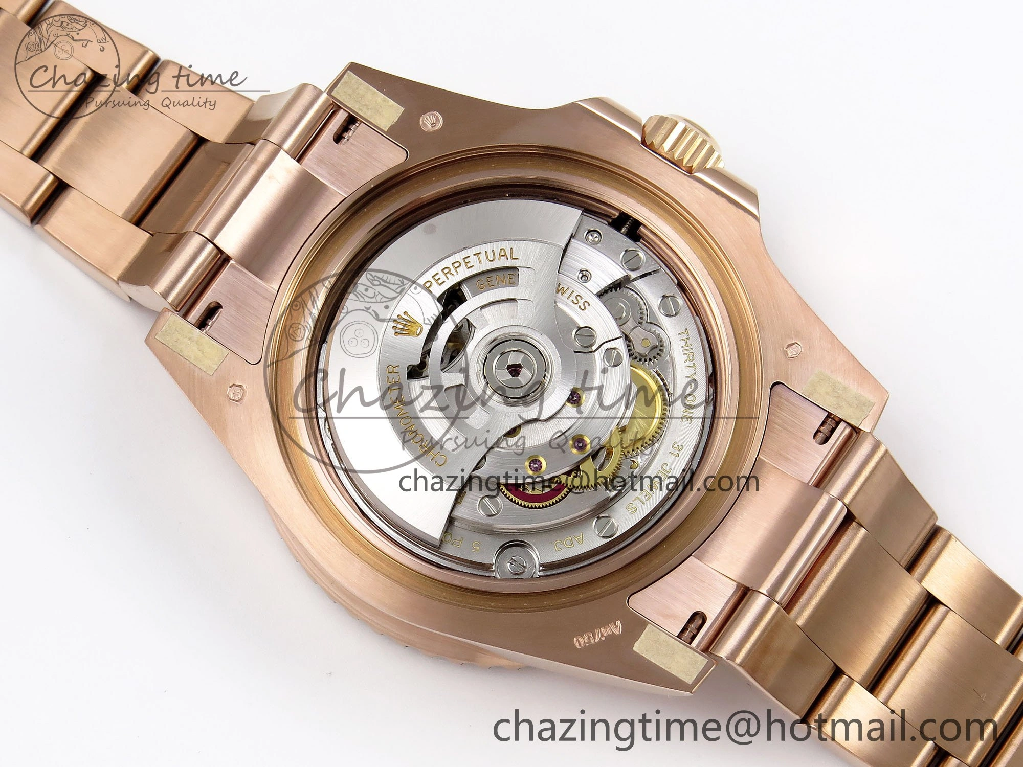 HighPerformance GMT-Master II 126715 CHNR ARF 1:1 Best Edition Black Dial on RG Bracelet VR3285 CHS 1660