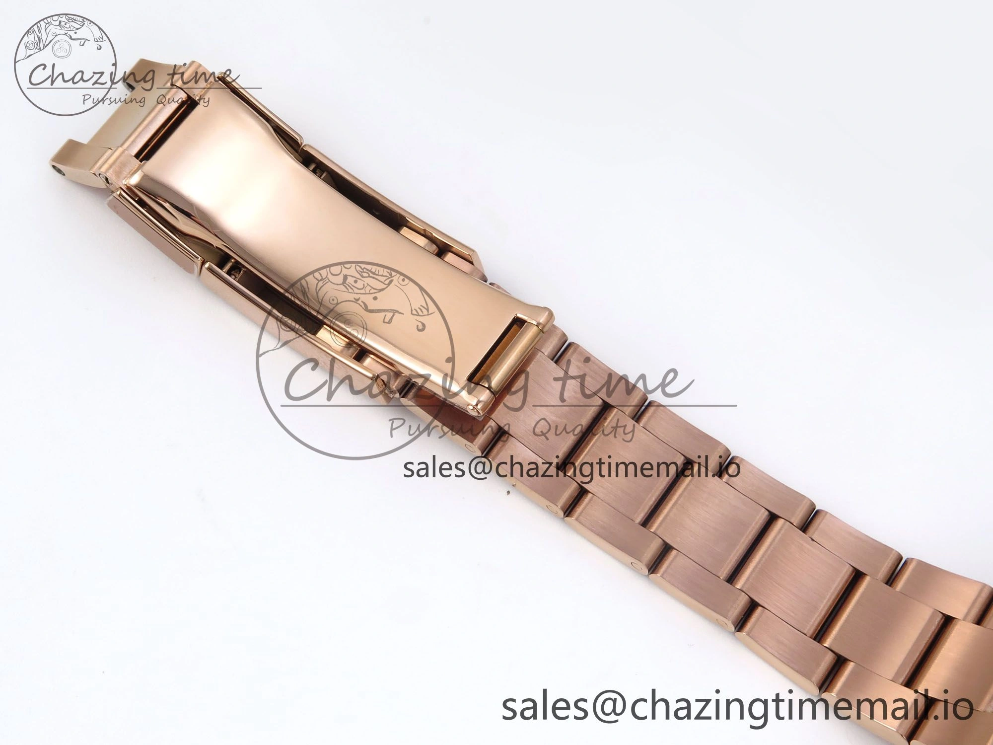 TravelReady GMT-Master II 126715 CHNR Black Brown Ceramic 904L Steel EWE 1:1 Best Edition on Oyster Strap EWE3285 V 820