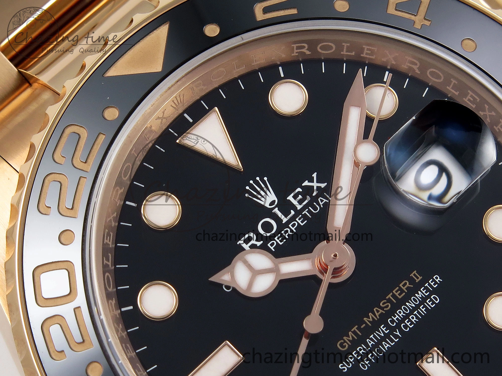 MoistureWicking GMT-Master II 126715 CHNR Black Brown Ceramic Clean Factory 1:1 Best Edition on RG Bracelet DD 1715