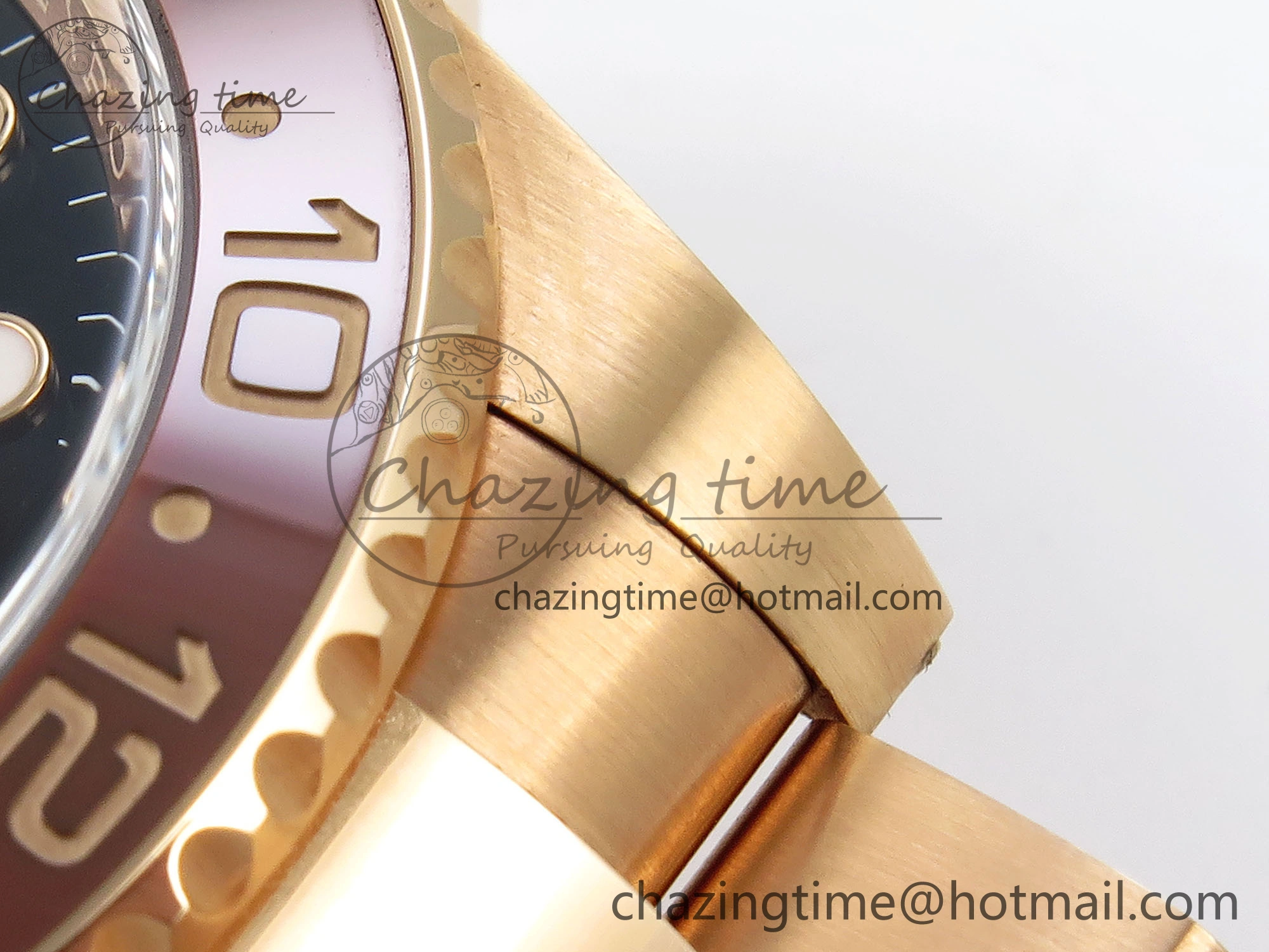 MoistureWicking GMT-Master II 126715 CHNR Black Brown Ceramic Clean Factory 1:1 Best Edition on RG Bracelet DD 1715