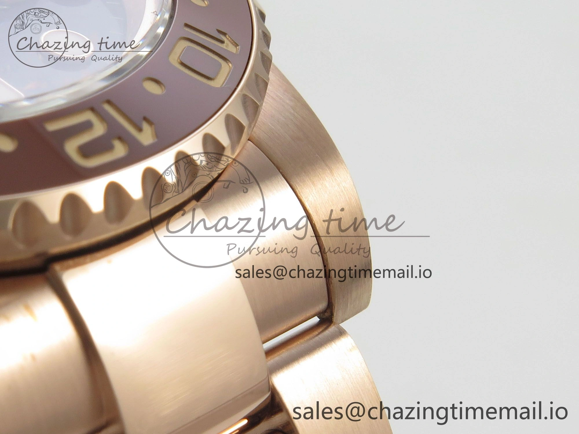 WrinkleFree GMT-Master II 126715 CHNR RG 3EF 1:1 Best Edition Tiger Iron Dial on RG Bracelet Super Clone VR3285 CHS 69