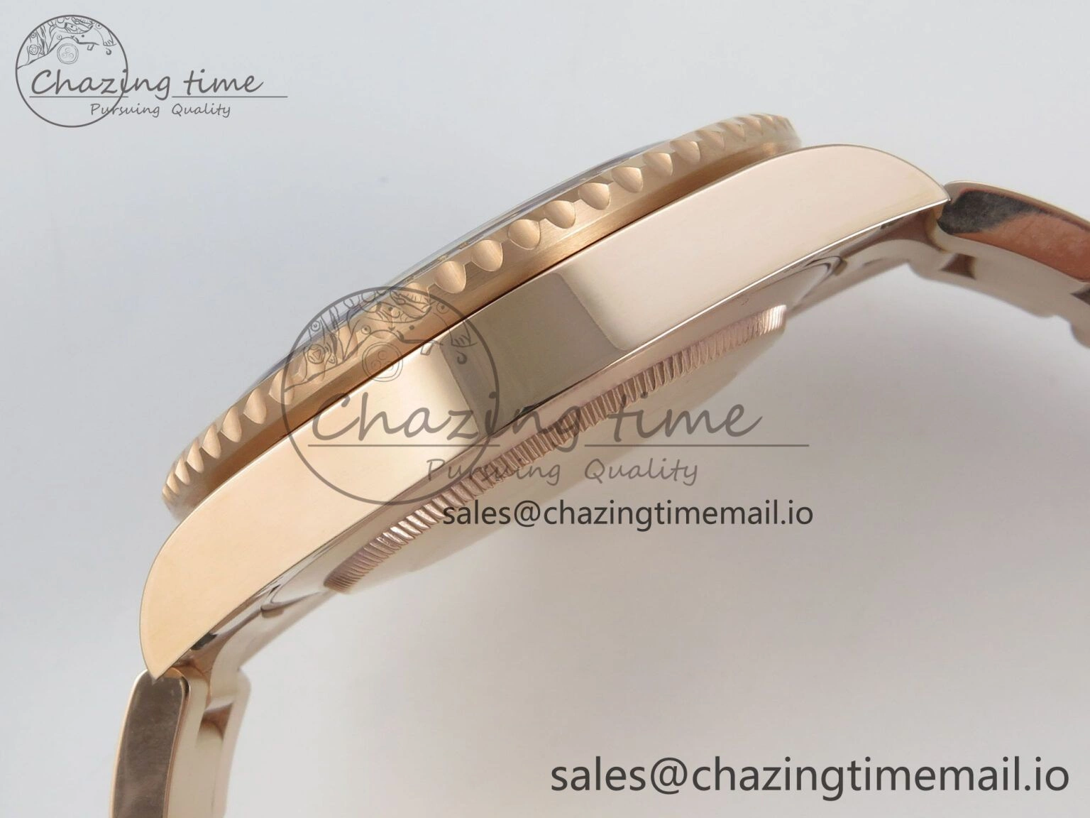 WrinkleFree GMT-Master II 126715 CHNR RG 3EF 1:1 Best Edition Tiger Iron Dial on RG Bracelet Super Clone VR3285 CHS 69