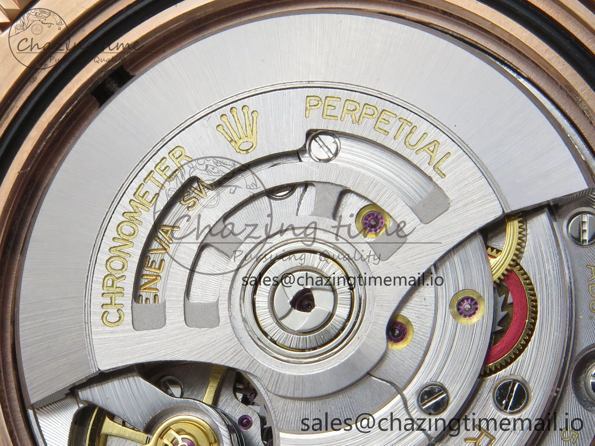 WrinkleFree GMT-Master II 126715 CHNR RG 3EF 1:1 Best Edition Tiger Iron Dial on RG Bracelet Super Clone VR3285 CHS 69