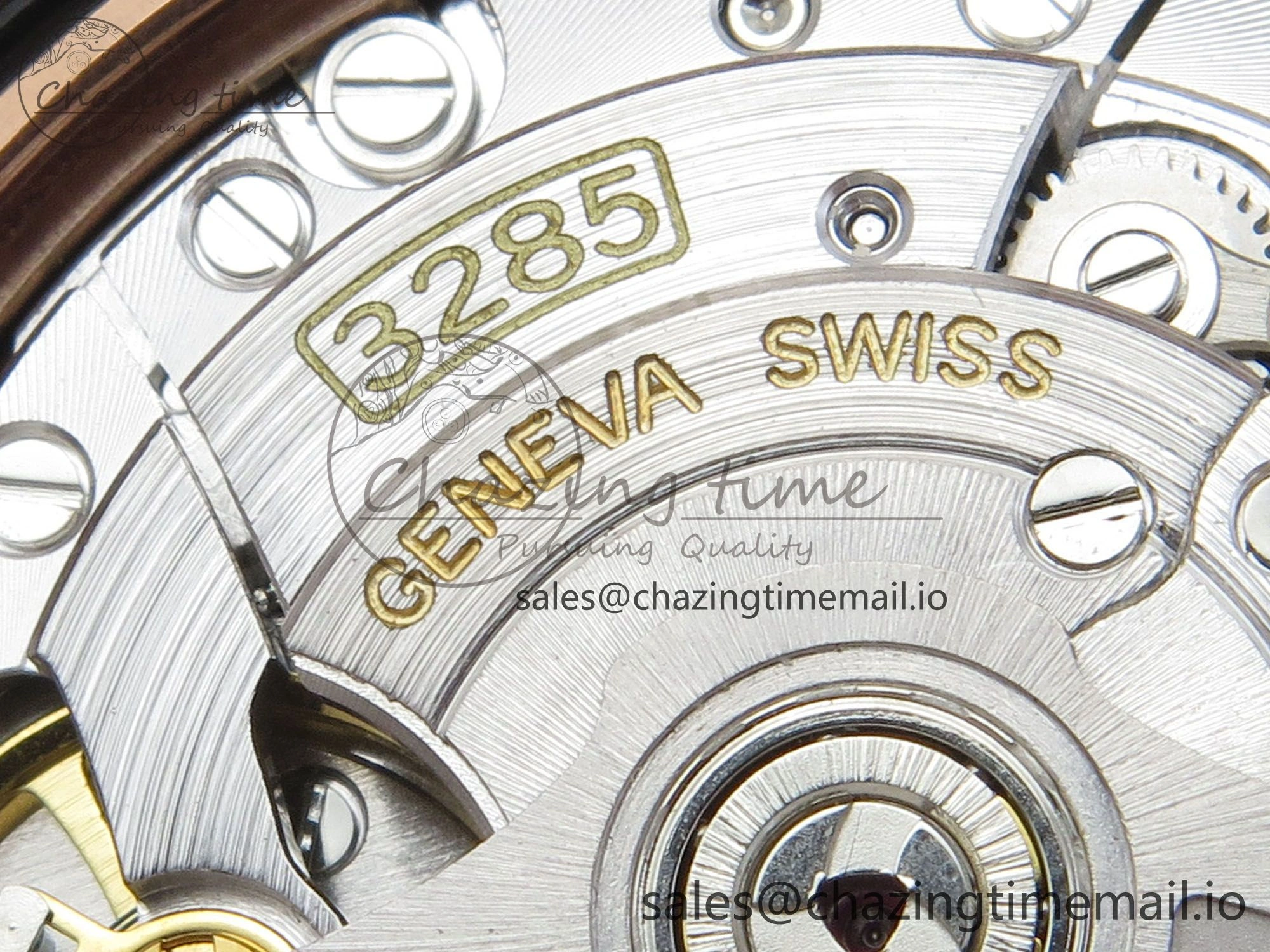 WrinkleFree GMT-Master II 126715 CHNR RG 3EF 1:1 Best Edition Tiger Iron Dial on RG Bracelet Super Clone VR3285 CHS 69
