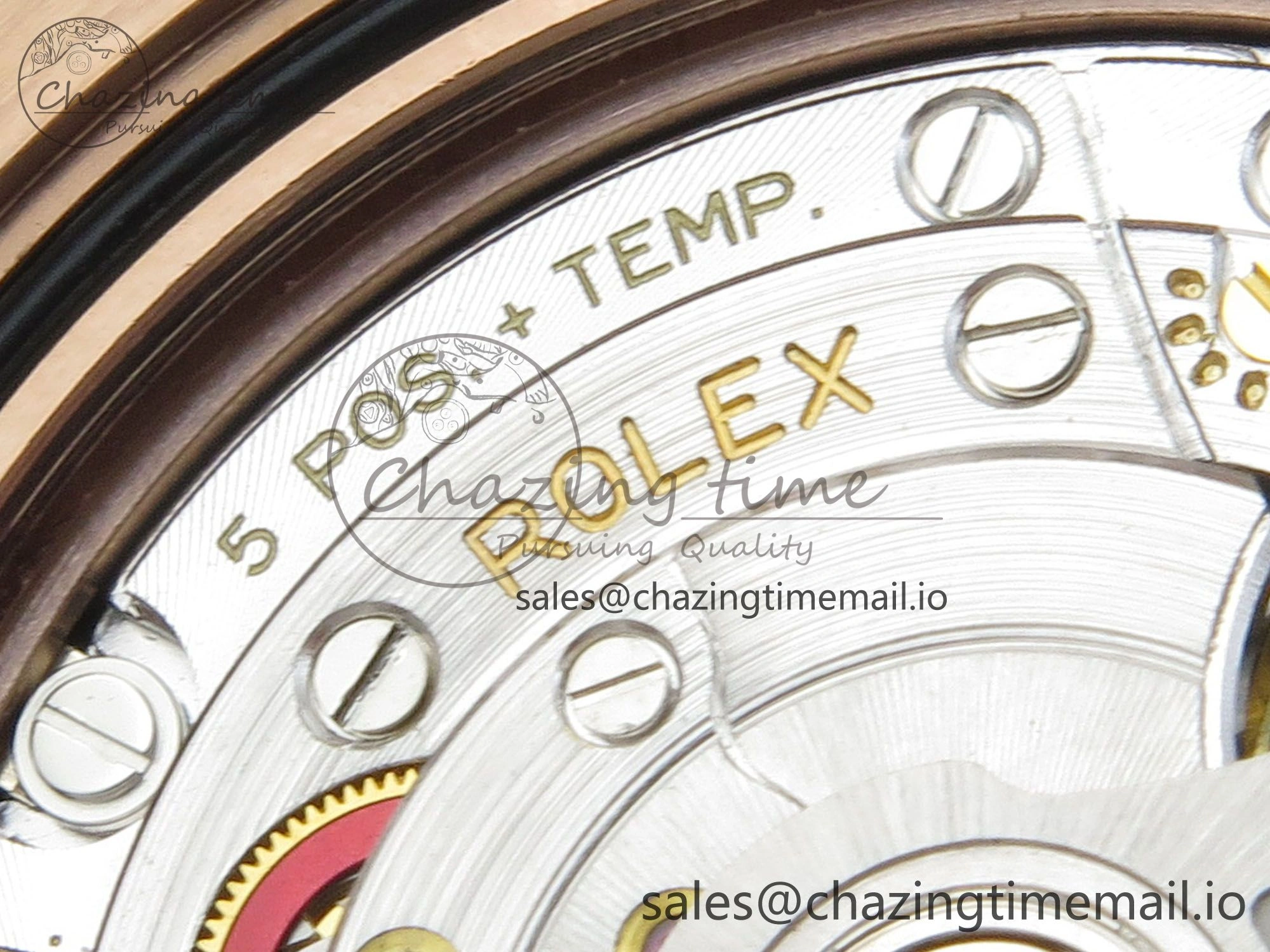 WrinkleFree GMT-Master II 126715 CHNR RG 3EF 1:1 Best Edition Tiger Iron Dial on RG Bracelet Super Clone VR3285 CHS 69