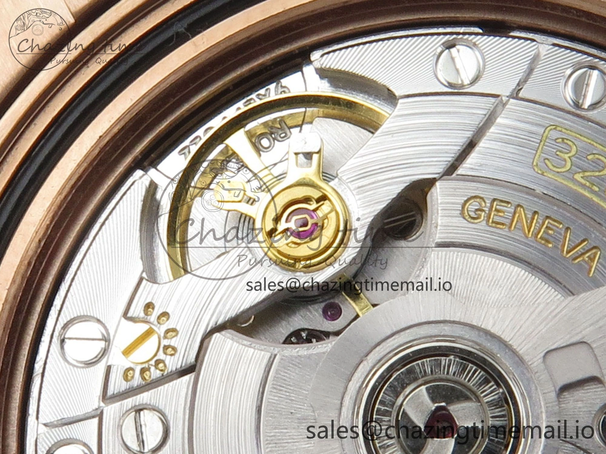 WrinkleFree GMT-Master II 126715 CHNR RG 3EF 1:1 Best Edition Tiger Iron Dial on RG Bracelet Super Clone VR3285 CHS 69