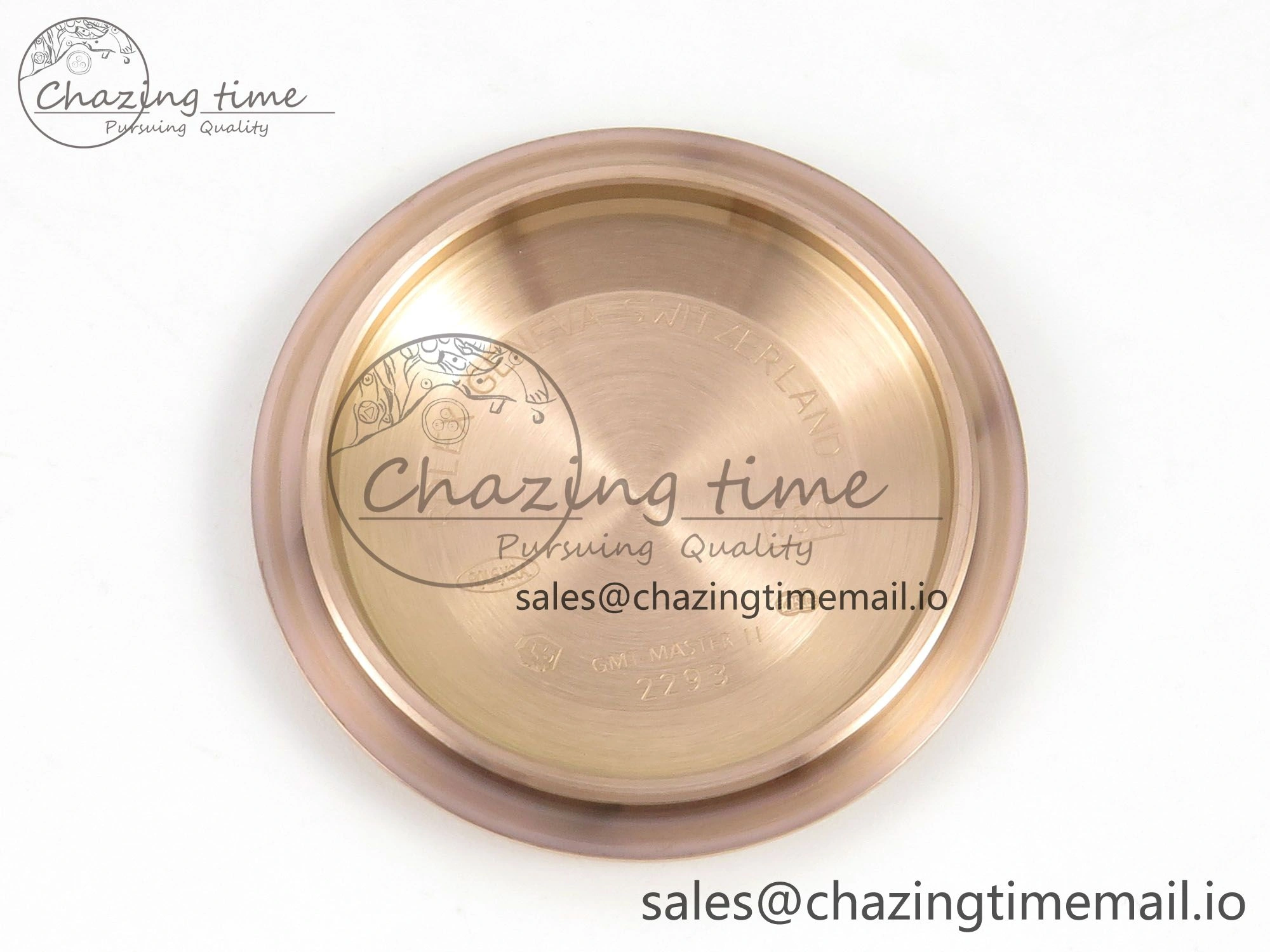 WrinkleFree GMT-Master II 126715 CHNR RG 3EF 1:1 Best Edition Tiger Iron Dial on RG Bracelet Super Clone VR3285 CHS 69