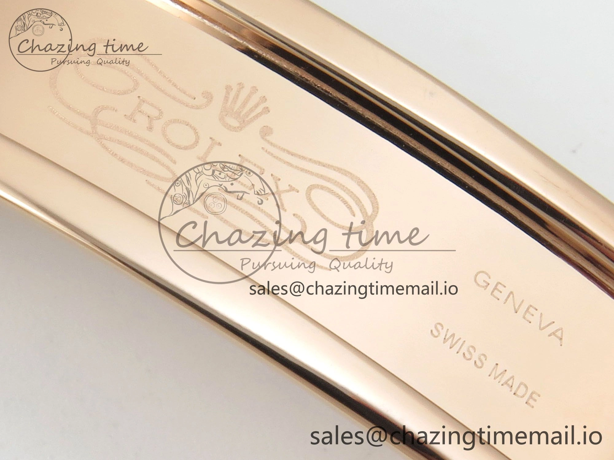 WrinkleFree GMT-Master II 126715 CHNR RG 3EF 1:1 Best Edition Tiger Iron Dial on RG Bracelet Super Clone VR3285 CHS 69