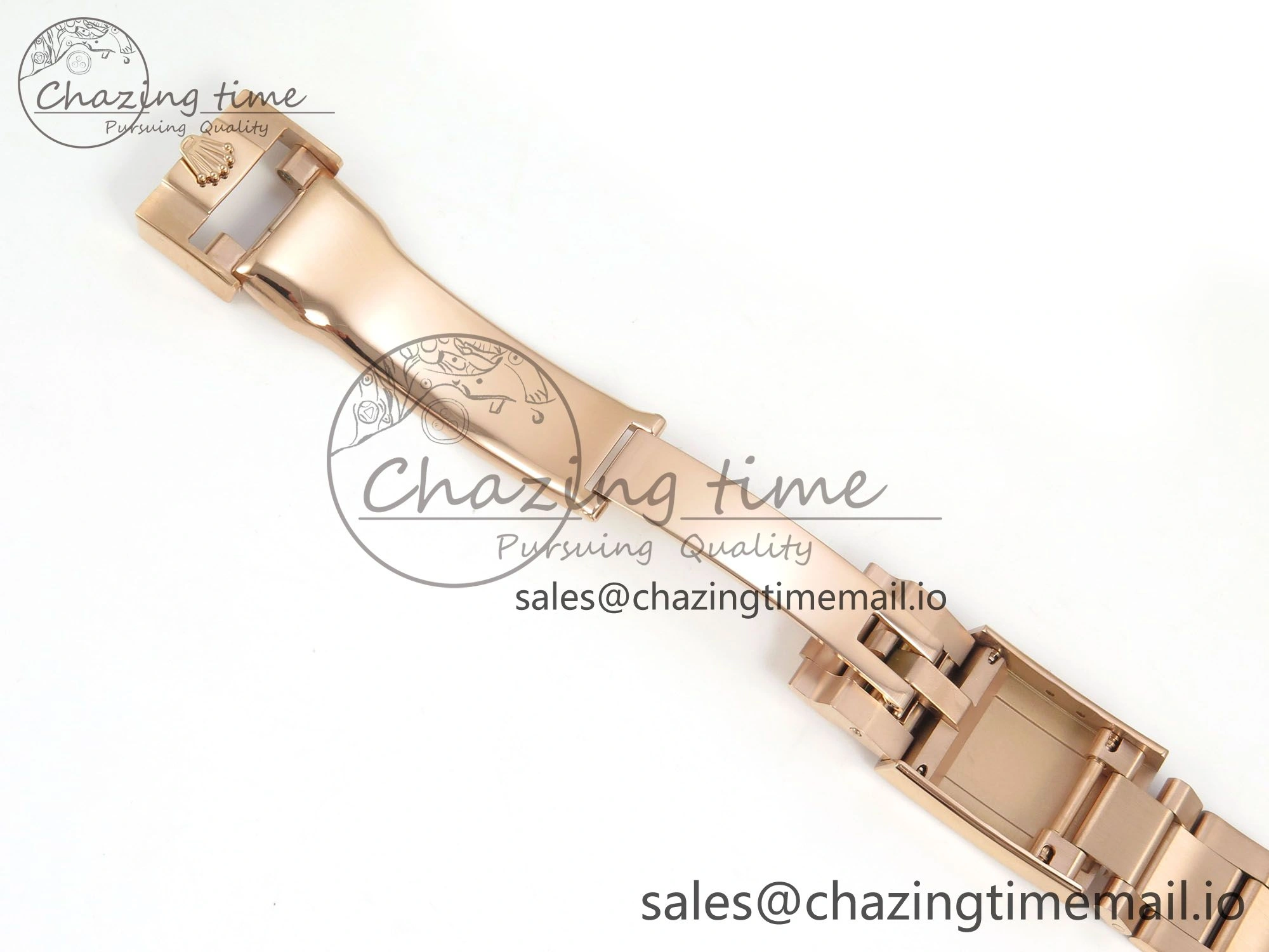 WrinkleFree GMT-Master II 126715 CHNR RG 3EF 1:1 Best Edition Tiger Iron Dial on RG Bracelet Super Clone VR3285 CHS 69