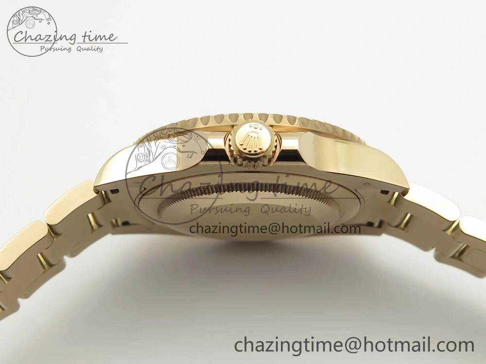 Elegant GMT-Master II 126715 CHNR RG BP Maker Best Edition Black Brown Ceramic Bezel Black Dial on RG Bracelet A 3348