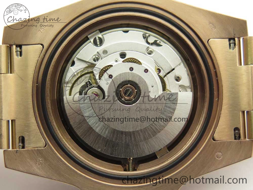Elegant GMT-Master II 126715 CHNR RG BP Maker Best Edition Black Brown Ceramic Bezel Black Dial on RG Bracelet A 3348