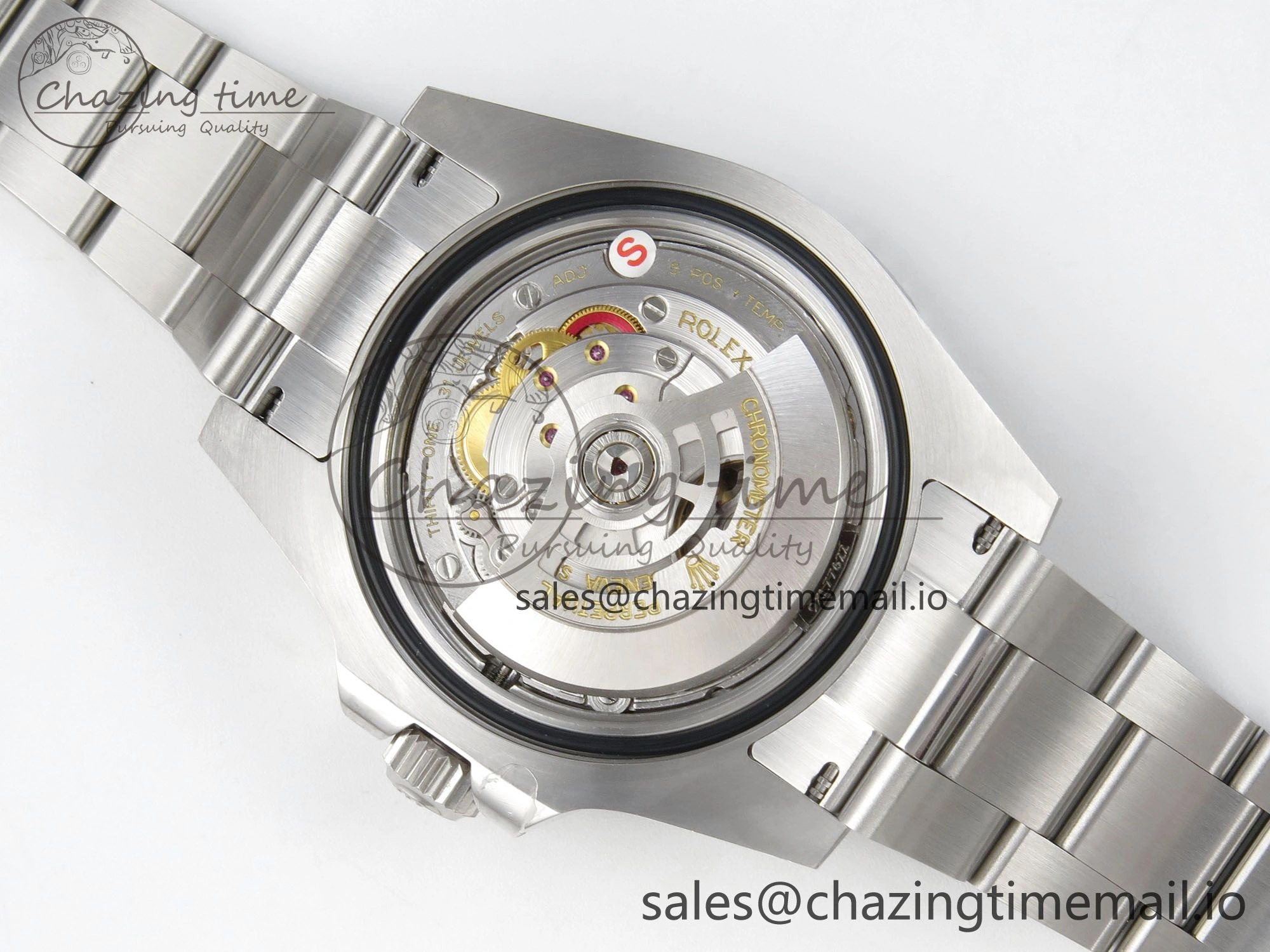 GMT-Master II 126716 BLAKEN 904L 1:1 Best Edition Blue Dial on SS Bracelet SH Premium 179