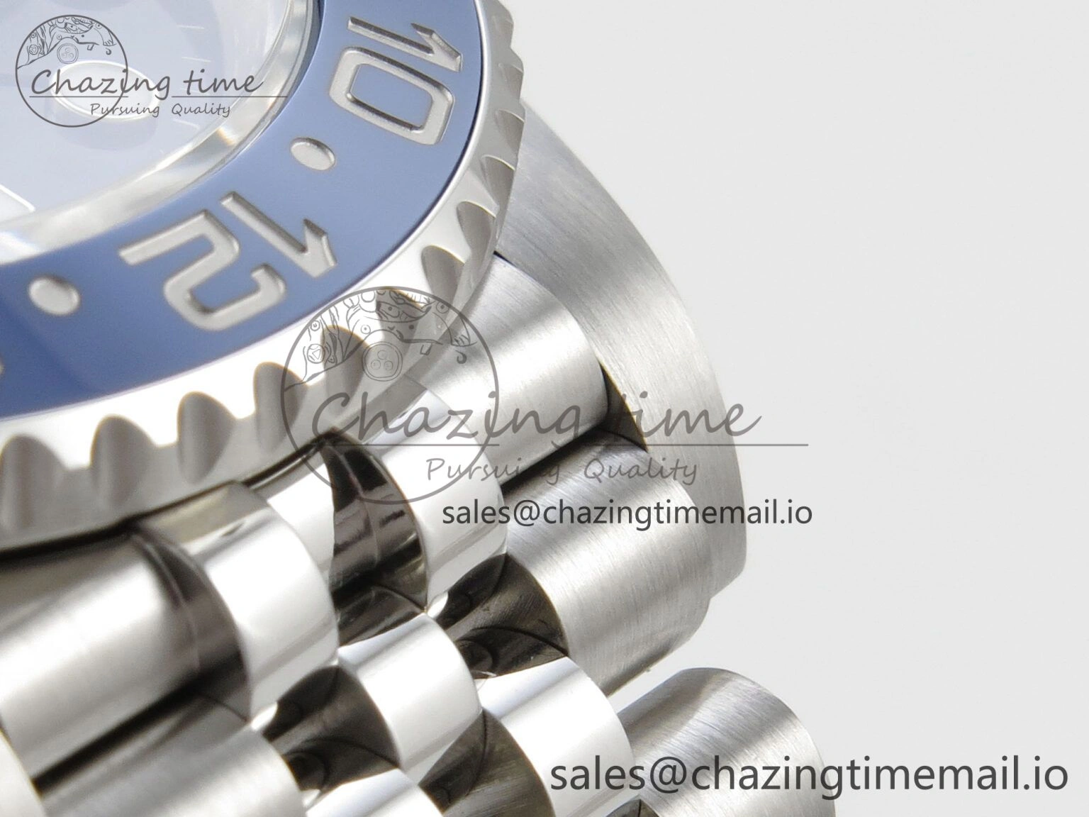GMT-Master II 126716 BLAKEN 904L 1:1 Best Edition Blue Dial on SS Jubilee Bracelet SH Trendy 182