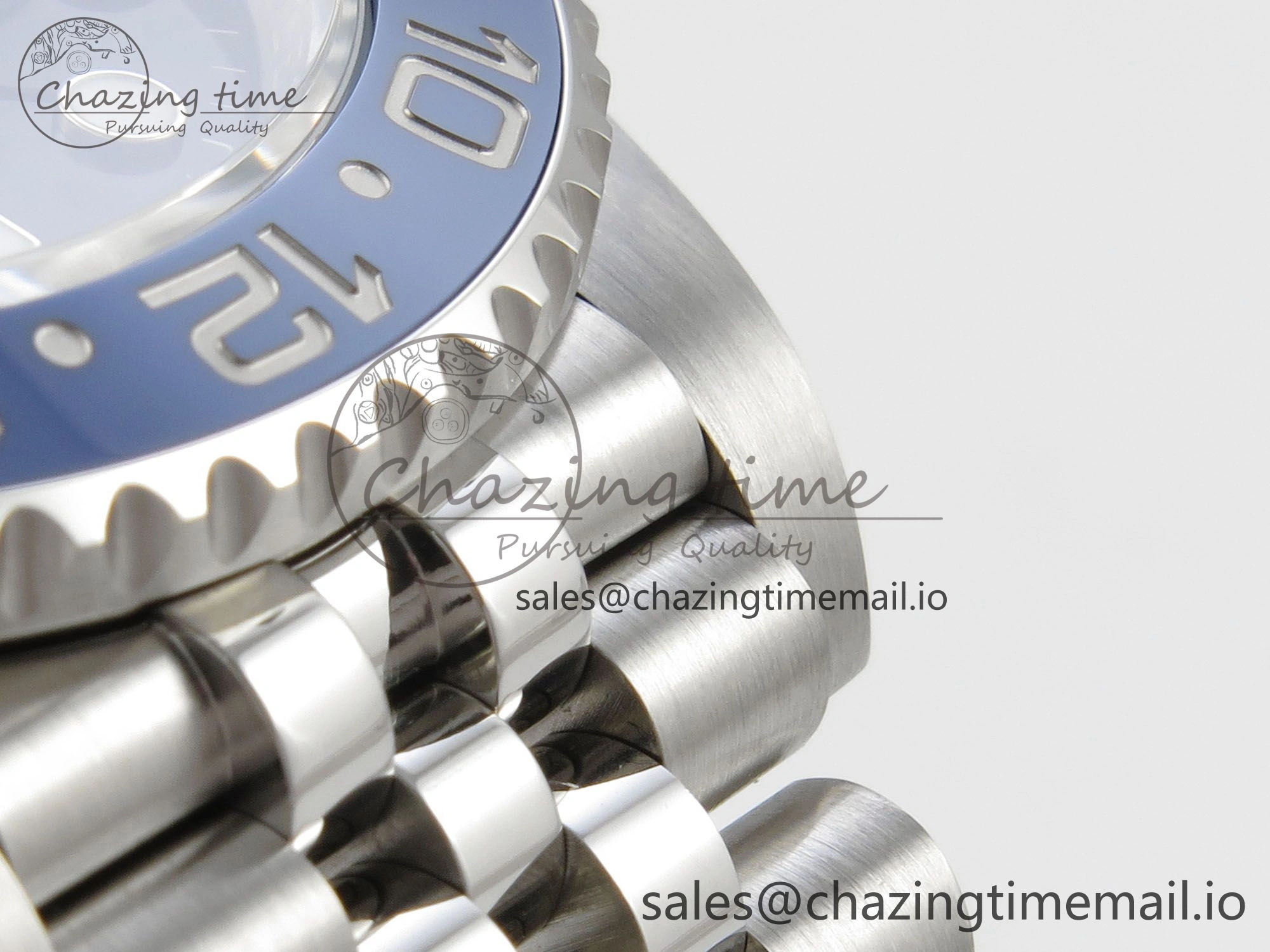 GMT-Master II 126716 BLAKEN 904L 1:1 Best Edition Blue Dial on SS Jubilee Bracelet SH Trendy 182