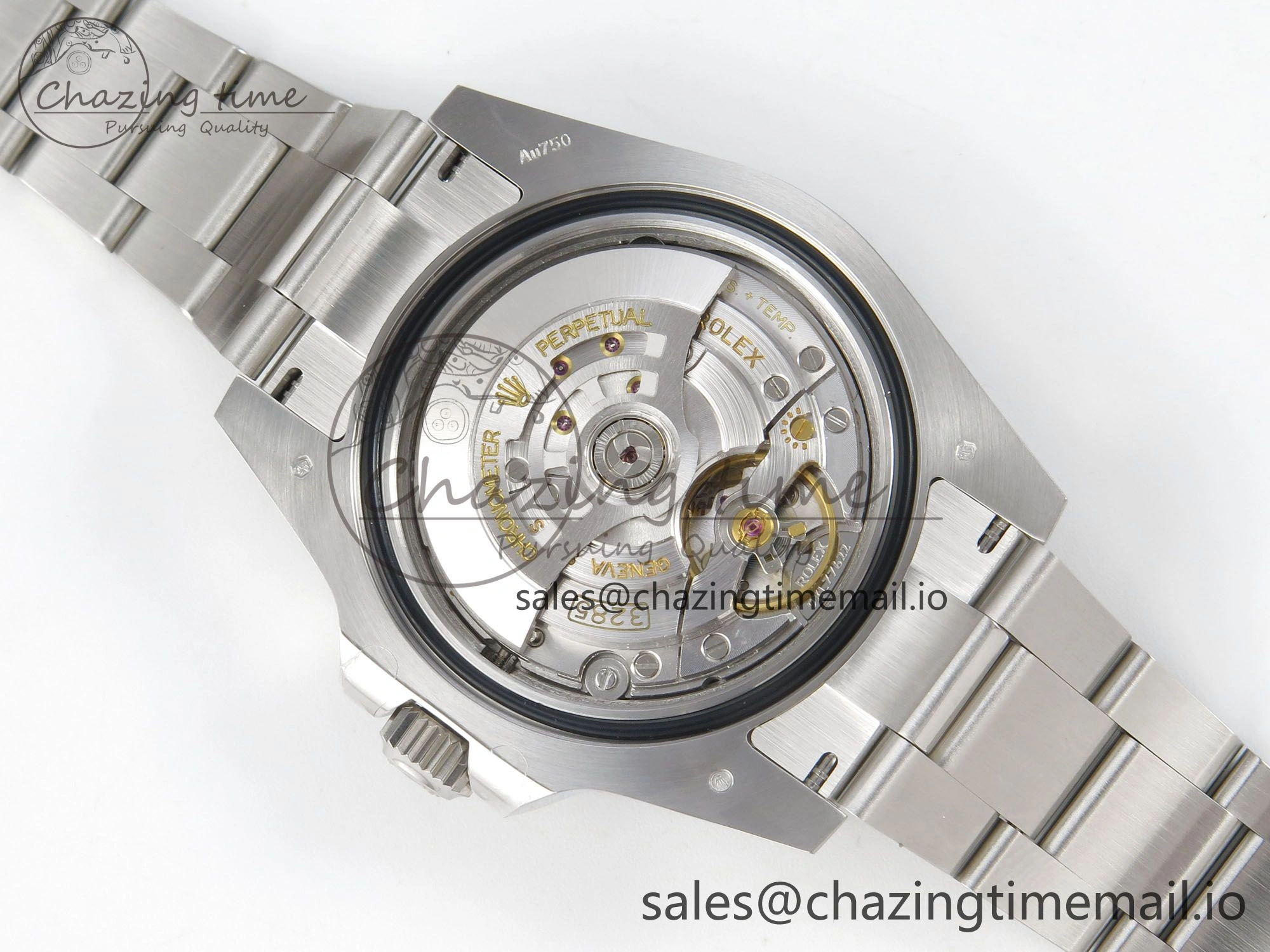 Classic GMT-Master II 126716 BLAKEN 904L 1:1 Best Edition Meteorite Dial on SS Bracelet SH 176