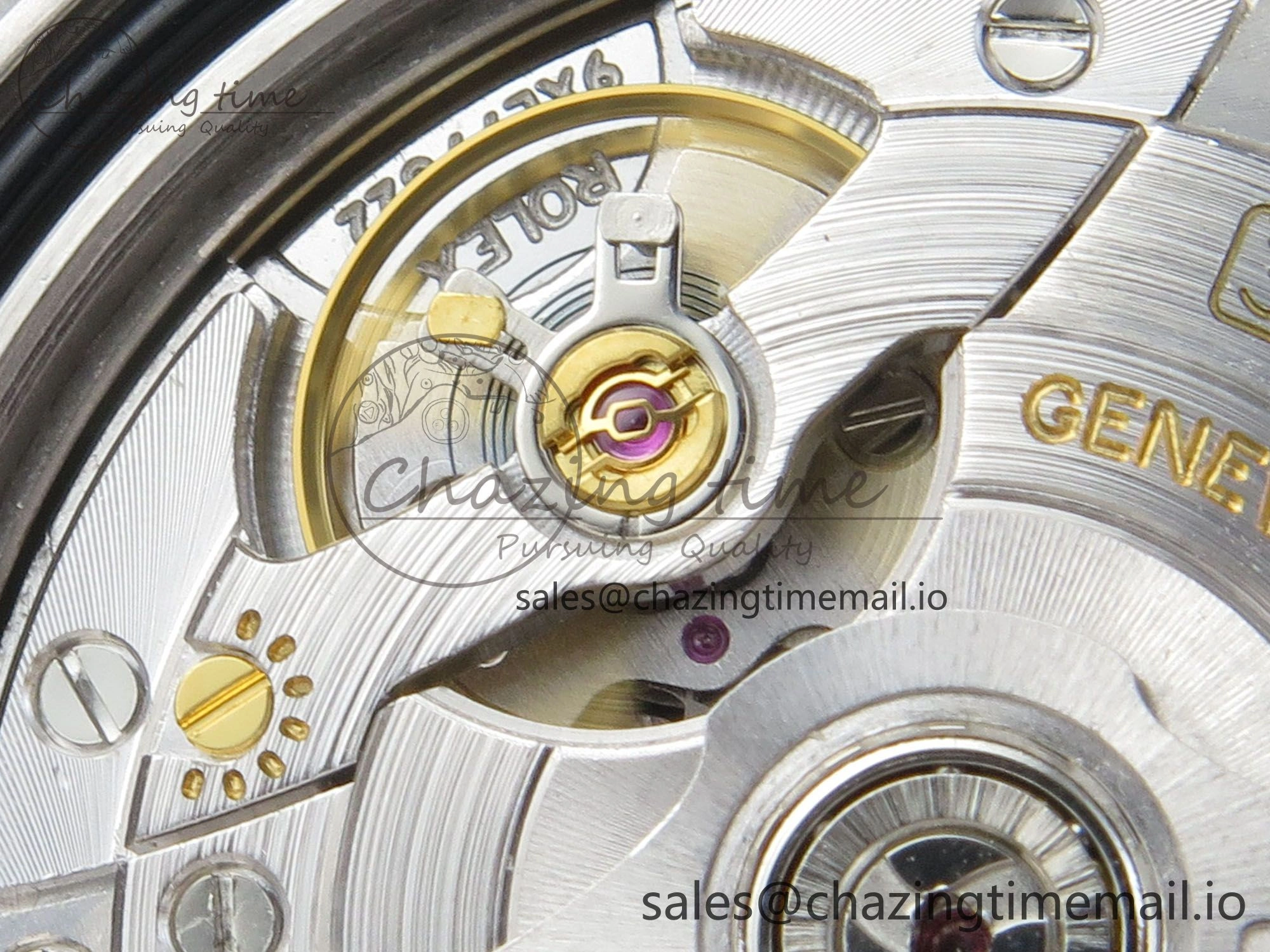 Classic GMT-Master II 126716 BLAKEN 904L 1:1 Best Edition Meteorite Dial on SS Bracelet SH 176