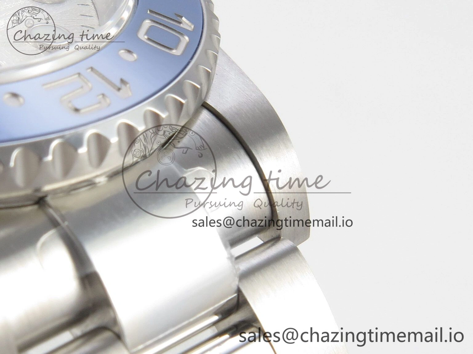 Classic GMT-Master II 126716 BLAKEN 904L 1:1 Best Edition Meteorite Dial on SS Bracelet SH 176