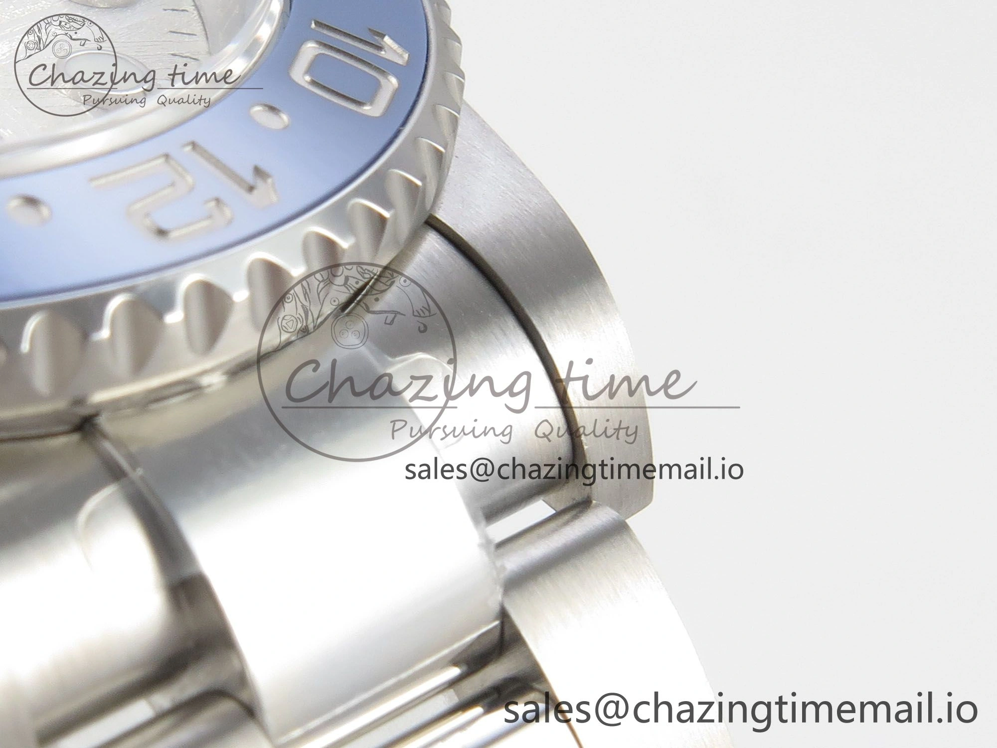 Classic GMT-Master II 126716 BLAKEN 904L 1:1 Best Edition Meteorite Dial on SS Bracelet SH 176