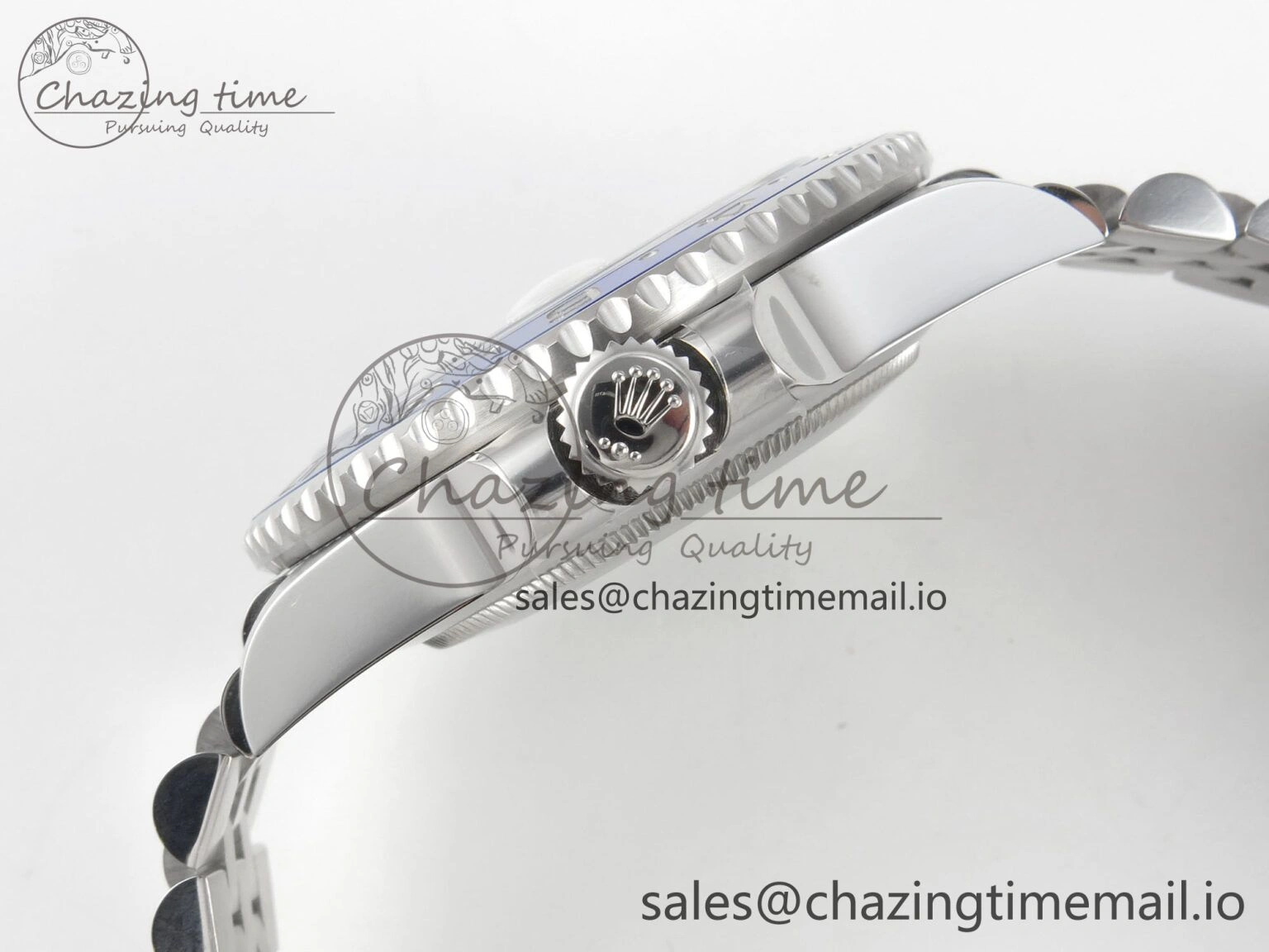 Affordable GMT-Master II 126716 BLAKEN 904L 1:1 Best Edition Meteorite Dial on SS Jubilee Bracelet SH 177