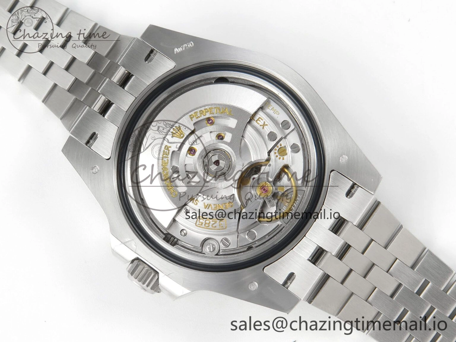 Affordable GMT-Master II 126716 BLAKEN 904L 1:1 Best Edition Meteorite Dial on SS Jubilee Bracelet SH 177