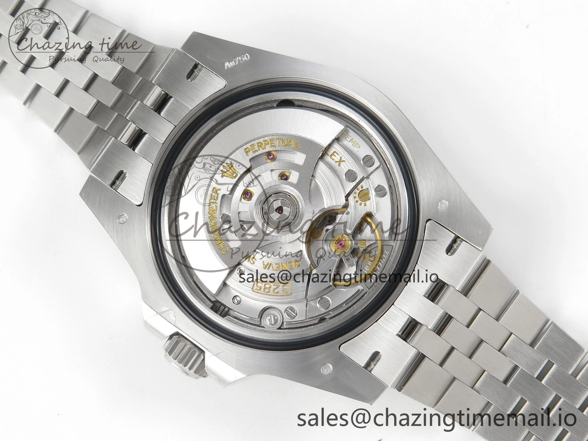 Affordable GMT-Master II 126716 BLAKEN 904L 1:1 Best Edition Meteorite Dial on SS Jubilee Bracelet SH 177