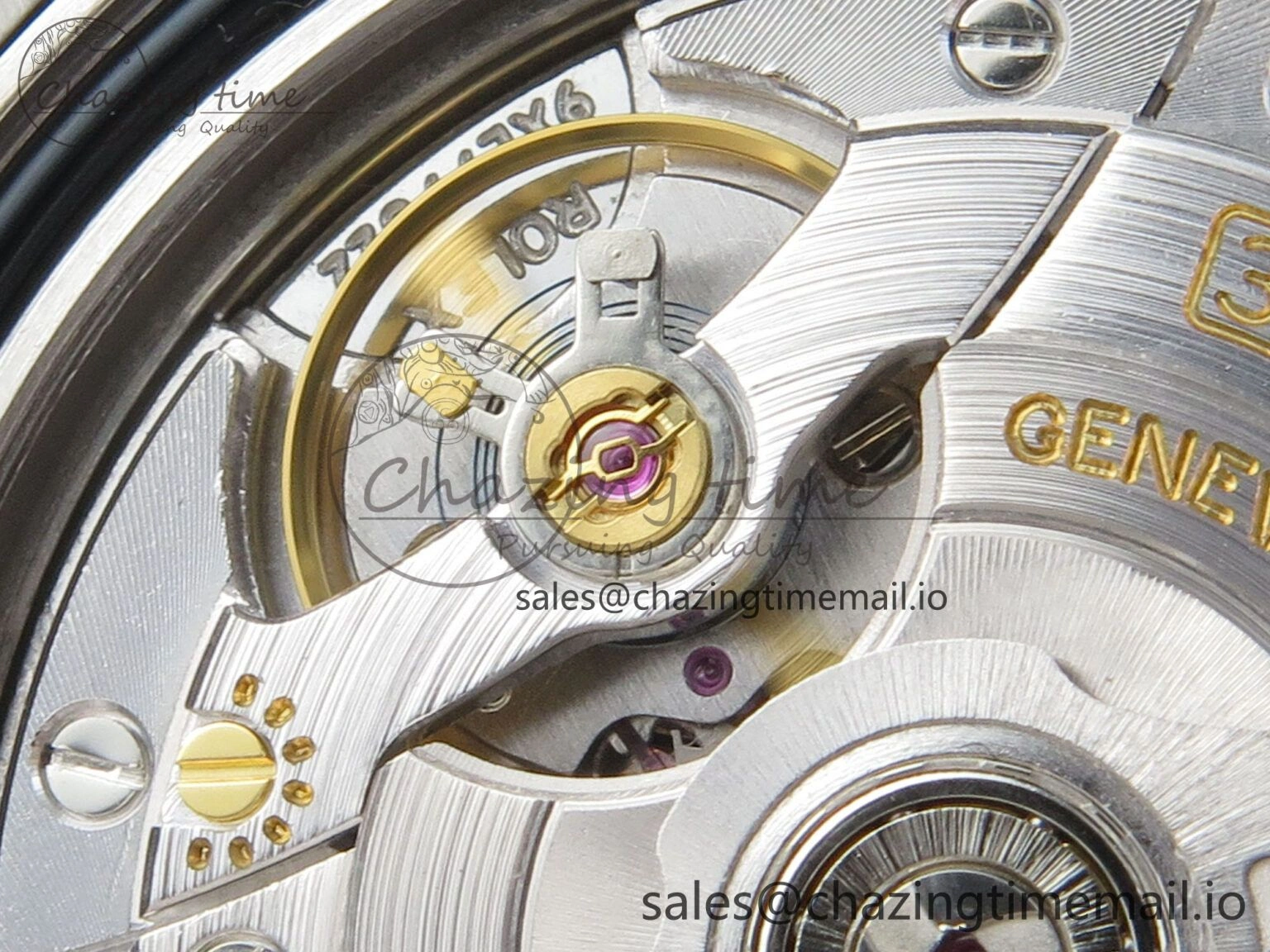 Affordable GMT-Master II 126716 BLAKEN 904L 1:1 Best Edition Meteorite Dial on SS Jubilee Bracelet SH 177