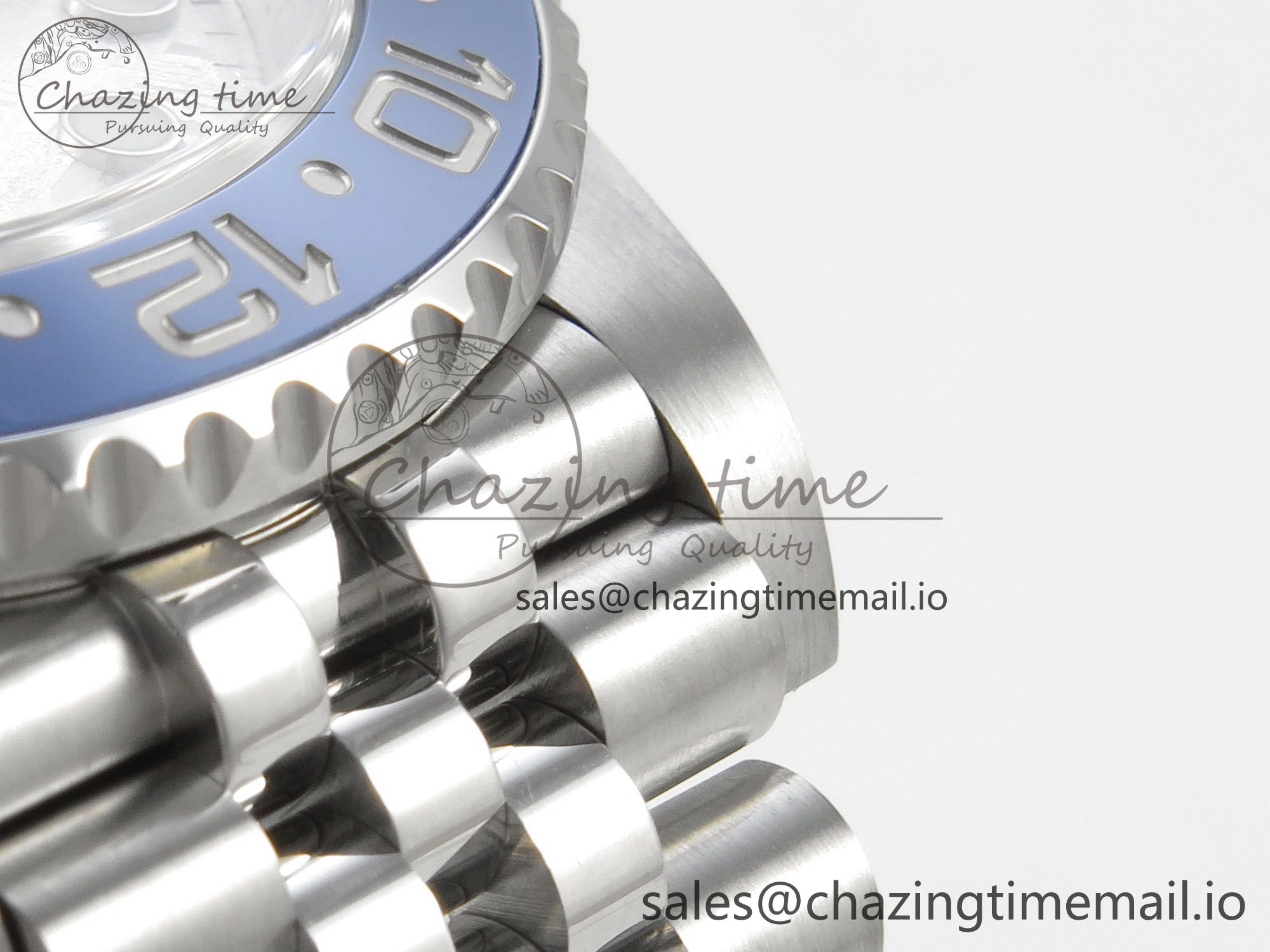 Affordable GMT-Master II 126716 BLAKEN 904L 1:1 Best Edition Meteorite Dial on SS Jubilee Bracelet SH 177