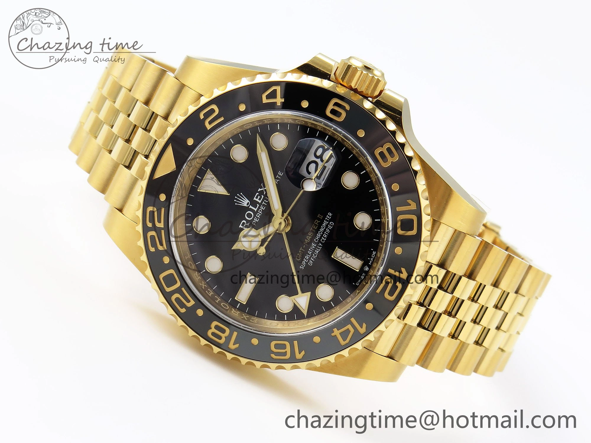 GMT Master II 126718 Clean 1:1 Best Edition Black Dial on Jubilee Bracelet DD Breathable 1681
