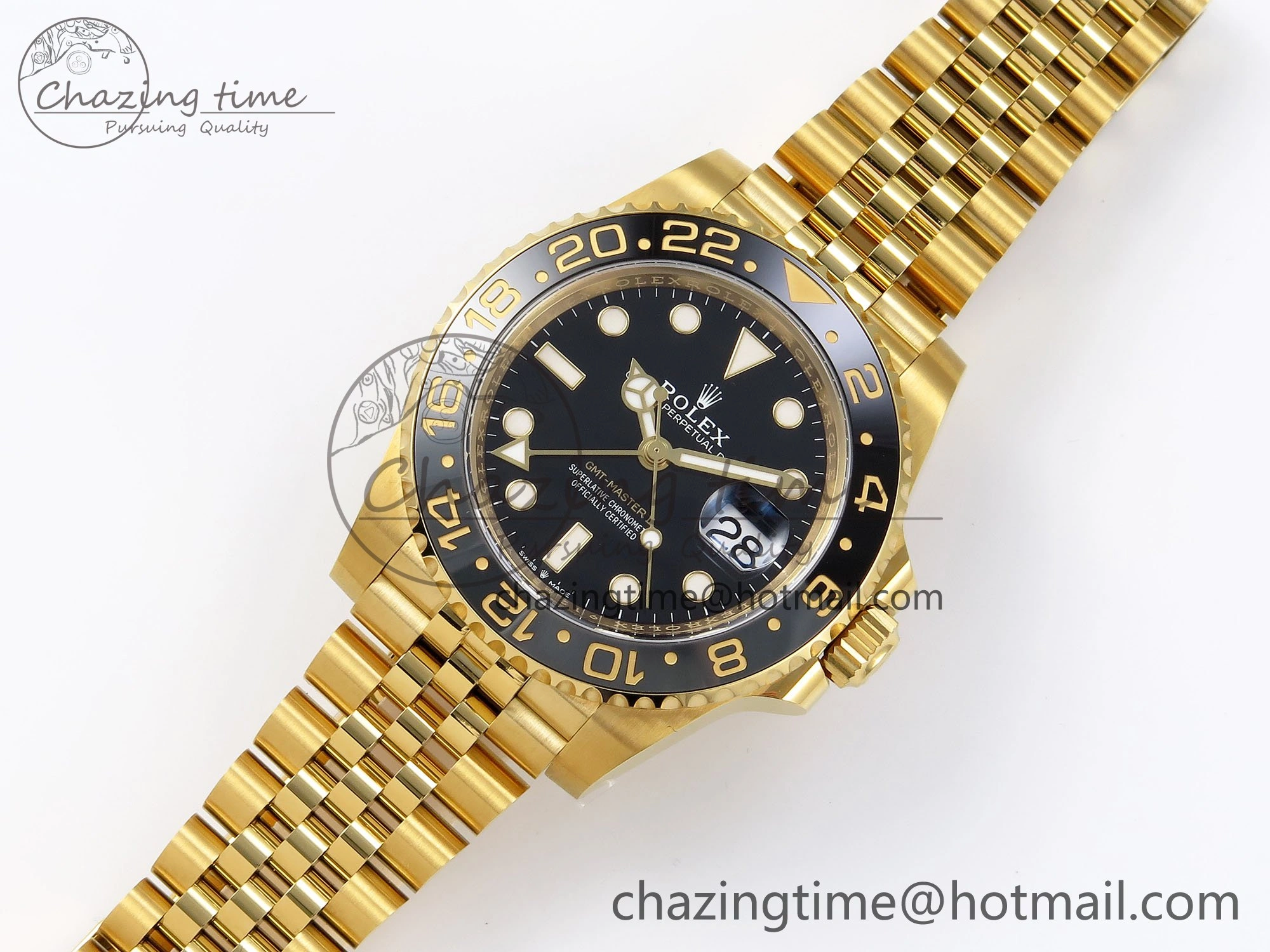 GMT Master II 126718 Clean 1:1 Best Edition Black Dial on Jubilee Bracelet DD Breathable 1681
