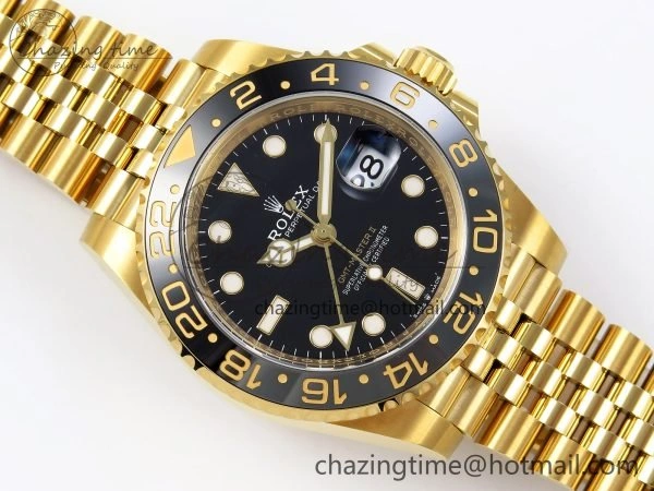 GMT Master II 126718 Clean 1:1 Best Edition Black Dial on Jubilee Bracelet DD Breathable 1681