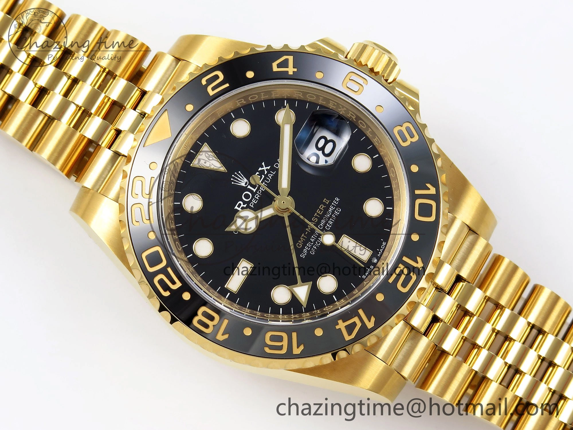 GMT Master II 126718 Clean 1:1 Best Edition Black Dial on Jubilee Bracelet DD Breathable 1681