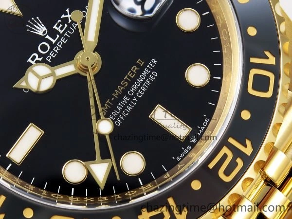 GMT Master II 126718 Clean 1:1 Best Edition Black Dial on Jubilee Bracelet DD Breathable 1681