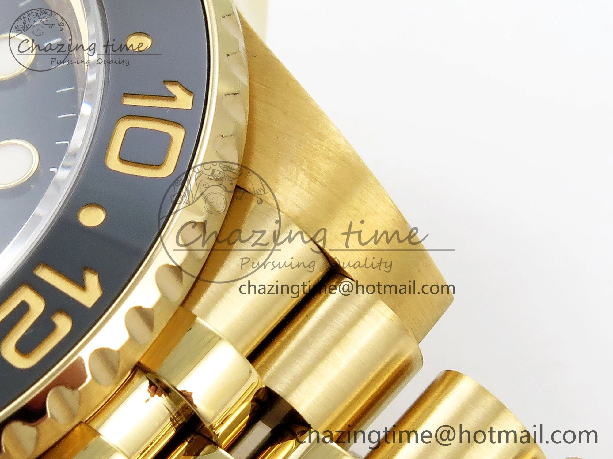 Sustainable GMT-Master II 126718 GRNR ARF 1:1 Best Edition Black Dial on YG Jubilee Bracelet VR3285 CHS 1665