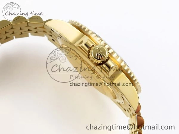 Sustainable GMT-Master II 126718 GRNR ARF 1:1 Best Edition Black Dial on YG Jubilee Bracelet VR3285 CHS 1665