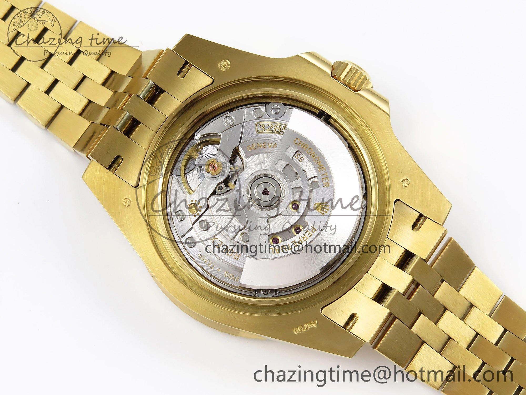Sustainable GMT-Master II 126718 GRNR ARF 1:1 Best Edition Black Dial on YG Jubilee Bracelet VR3285 CHS 1665