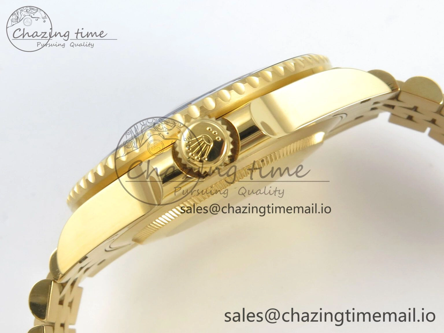 GMT-Master II 126718 GRNR YG 3EF 1:1 Best Edition Tiger Iron Dial On YG Bracelet Super Clone VR3285 CHS Minimalist 66